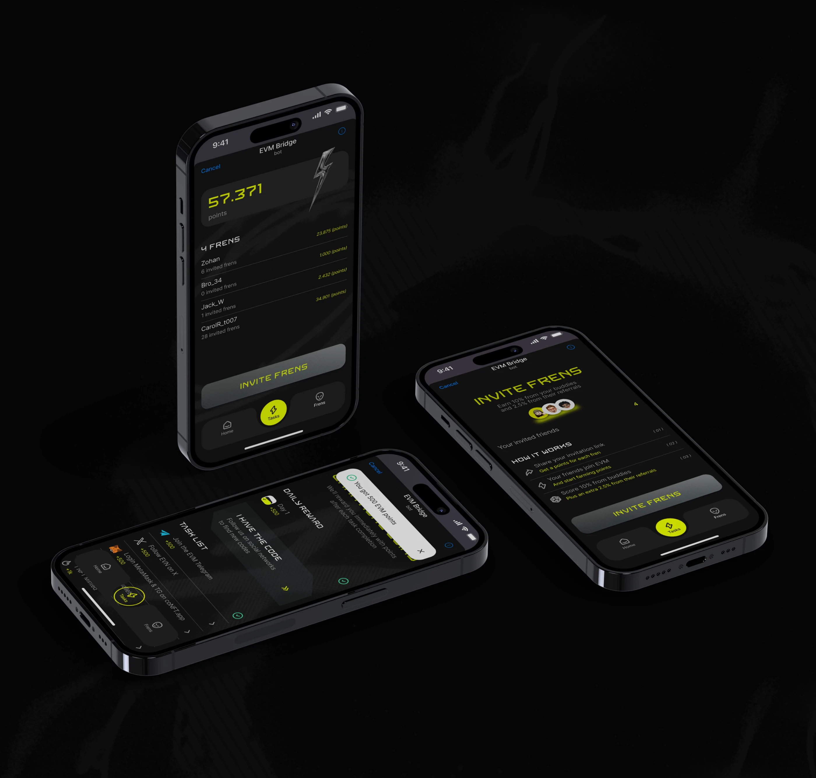 Telegram Mini App [EVM Bridge] — Изображение №10 — Интерфейсы, Брендинг на Dprofile