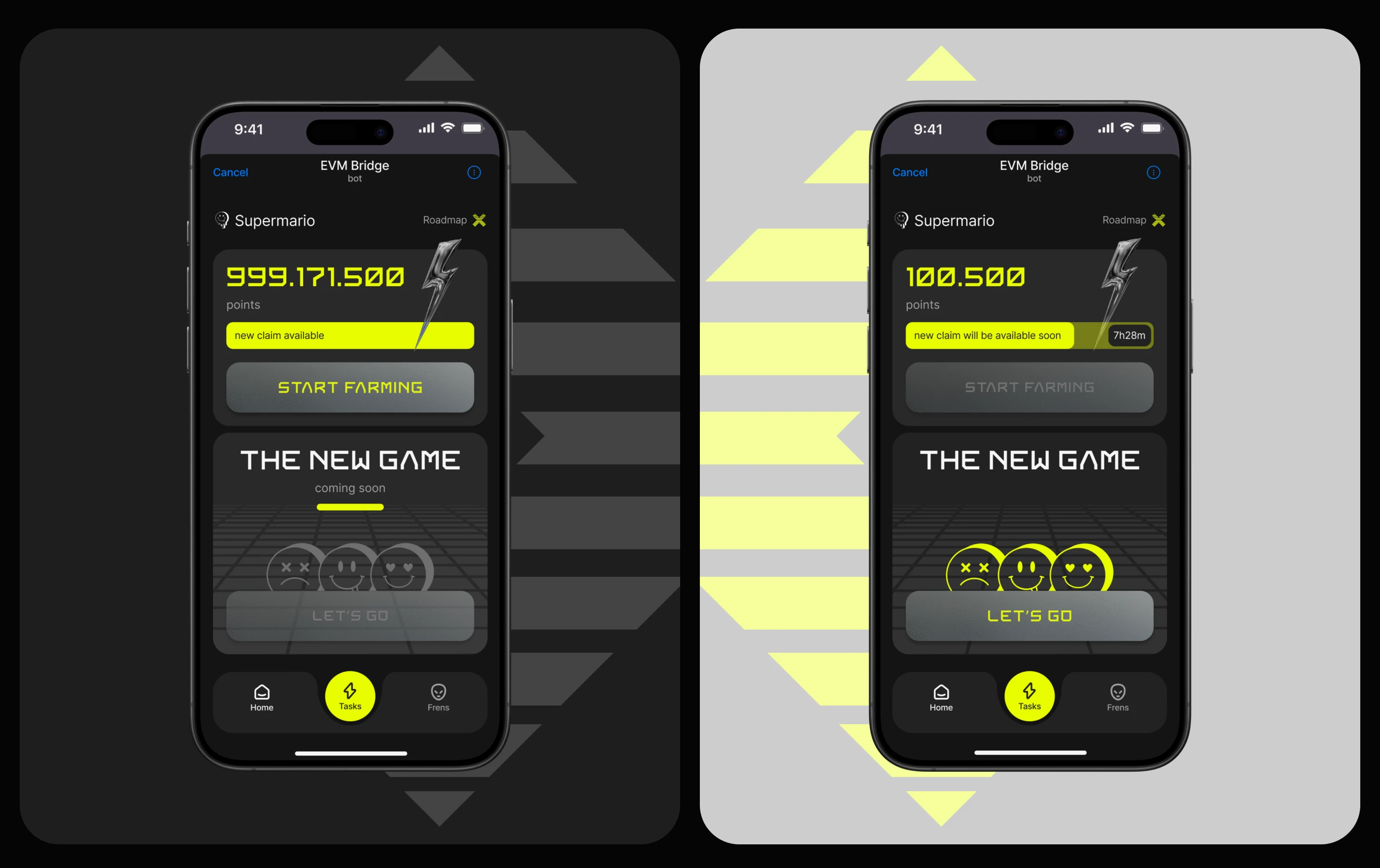 Telegram Mini App [EVM Bridge] — Изображение №3 — Интерфейсы, Брендинг на Dprofile