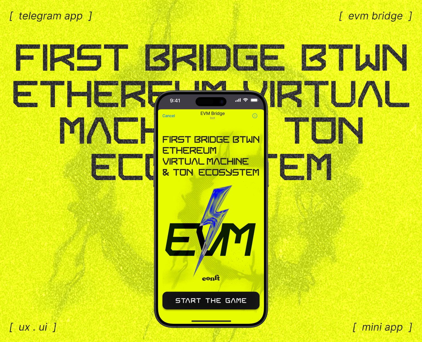 Telegram Mini App [EVM Bridge] — Интерфейсы, Брендинг на Dprofile