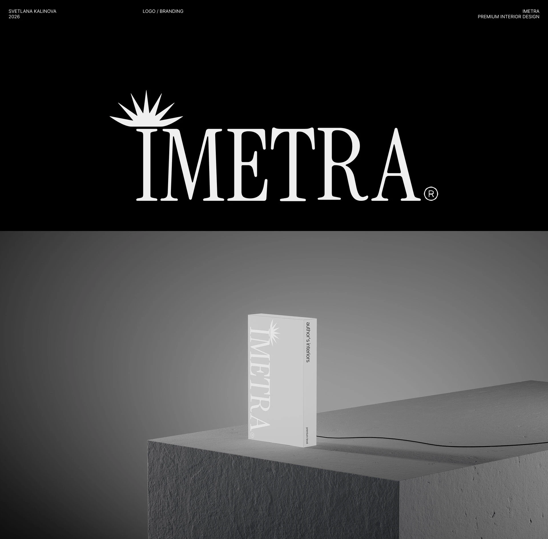 Imetra, брендинг дизайн интерьеров — Изображение №1 — Брендинг на Dprofile