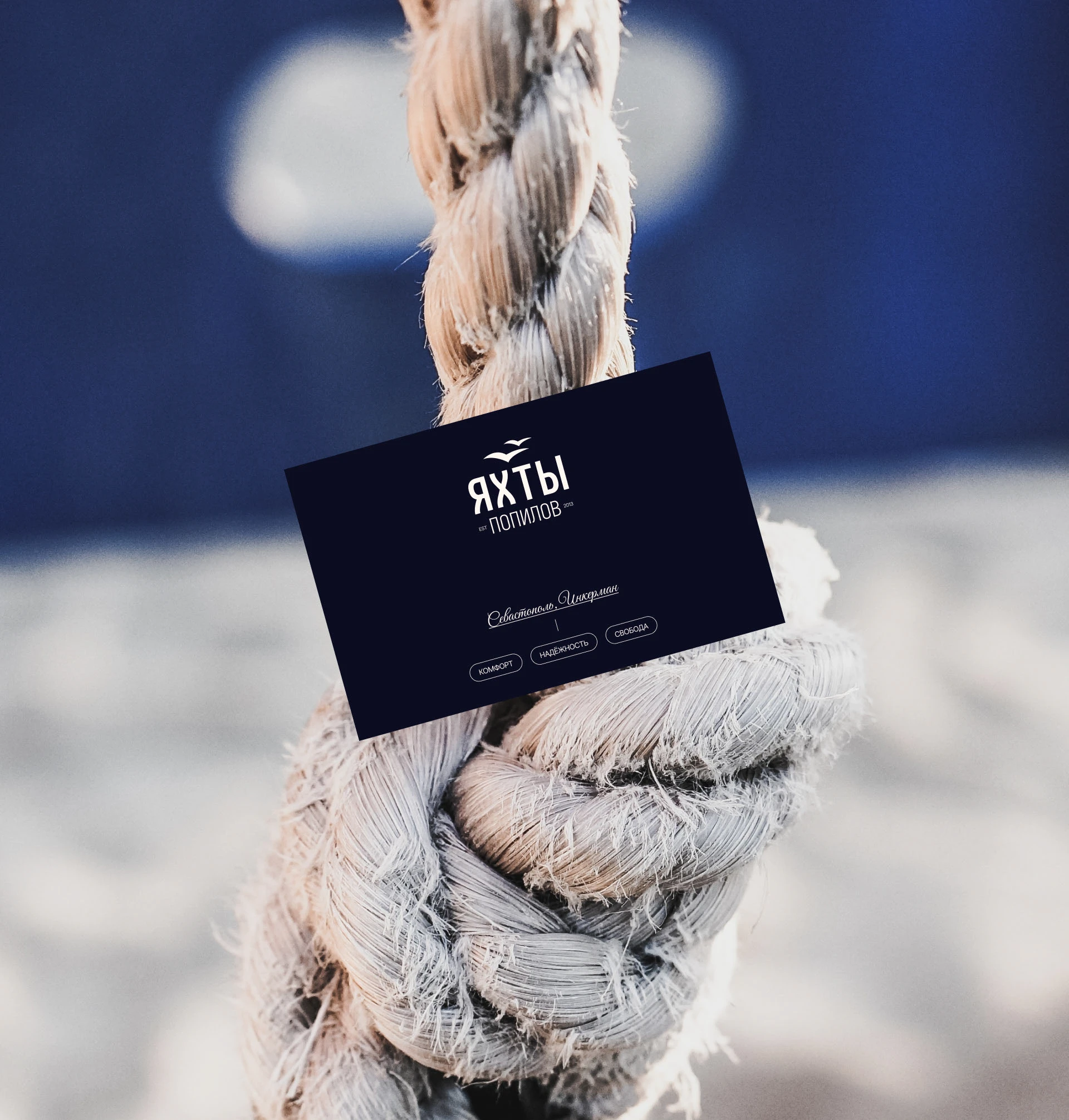 Яхты Попилов — Изображение №2 — Брендинг на Dprofile