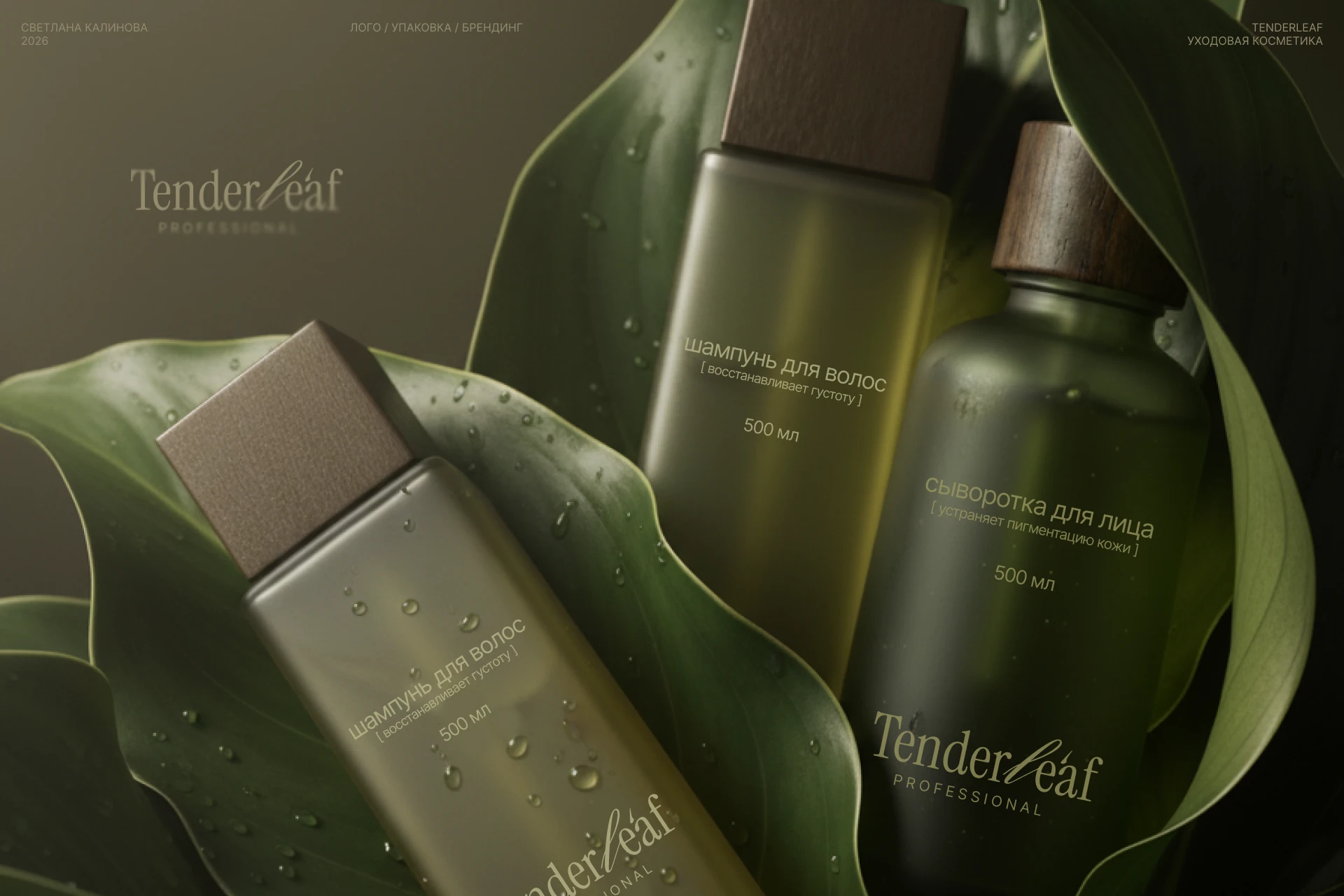 Tenderleaf — Изображение №4 — Брендинг на Dprofile