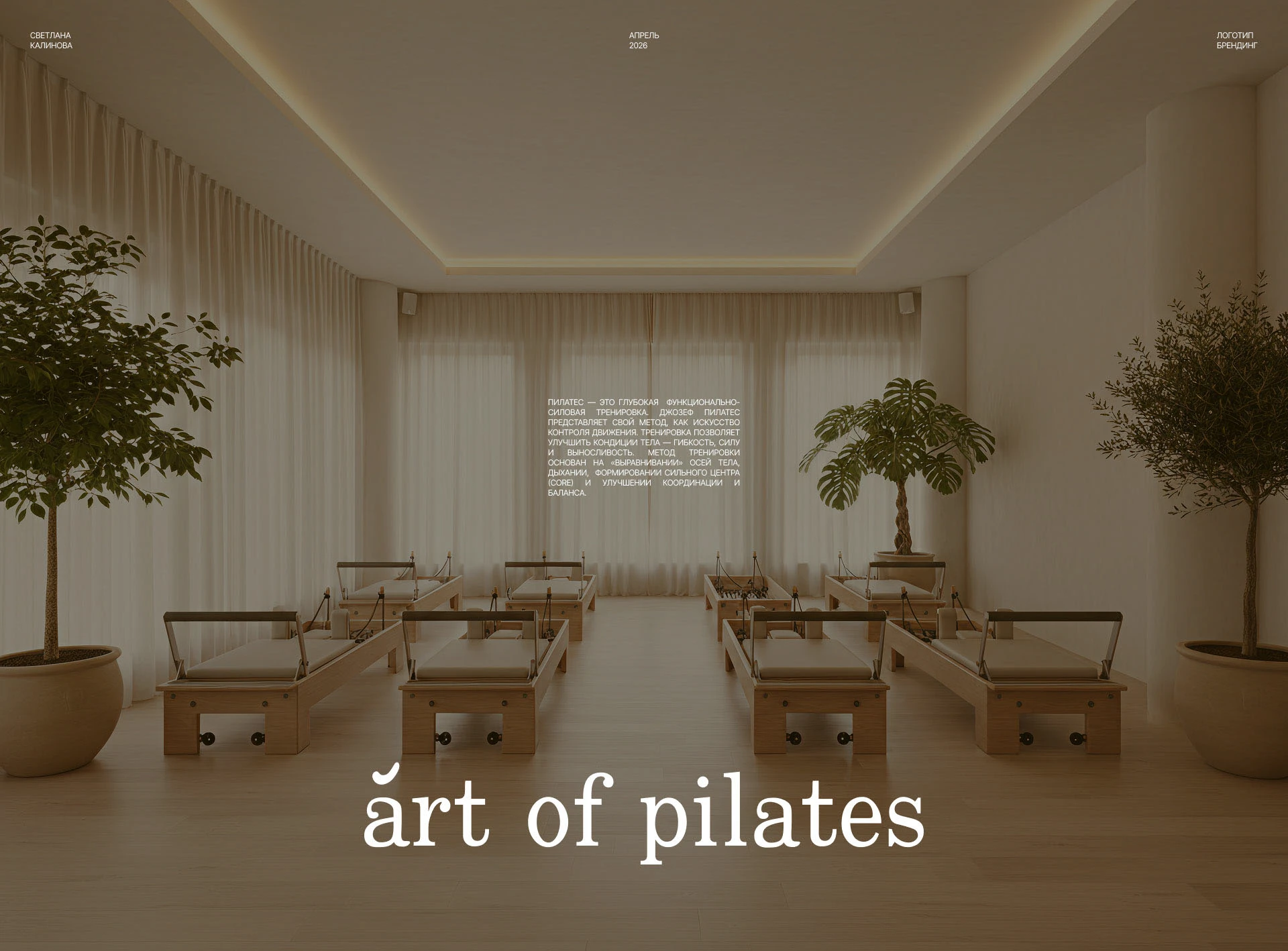 art of pilates — Изображение №9 — Брендинг на Dprofile