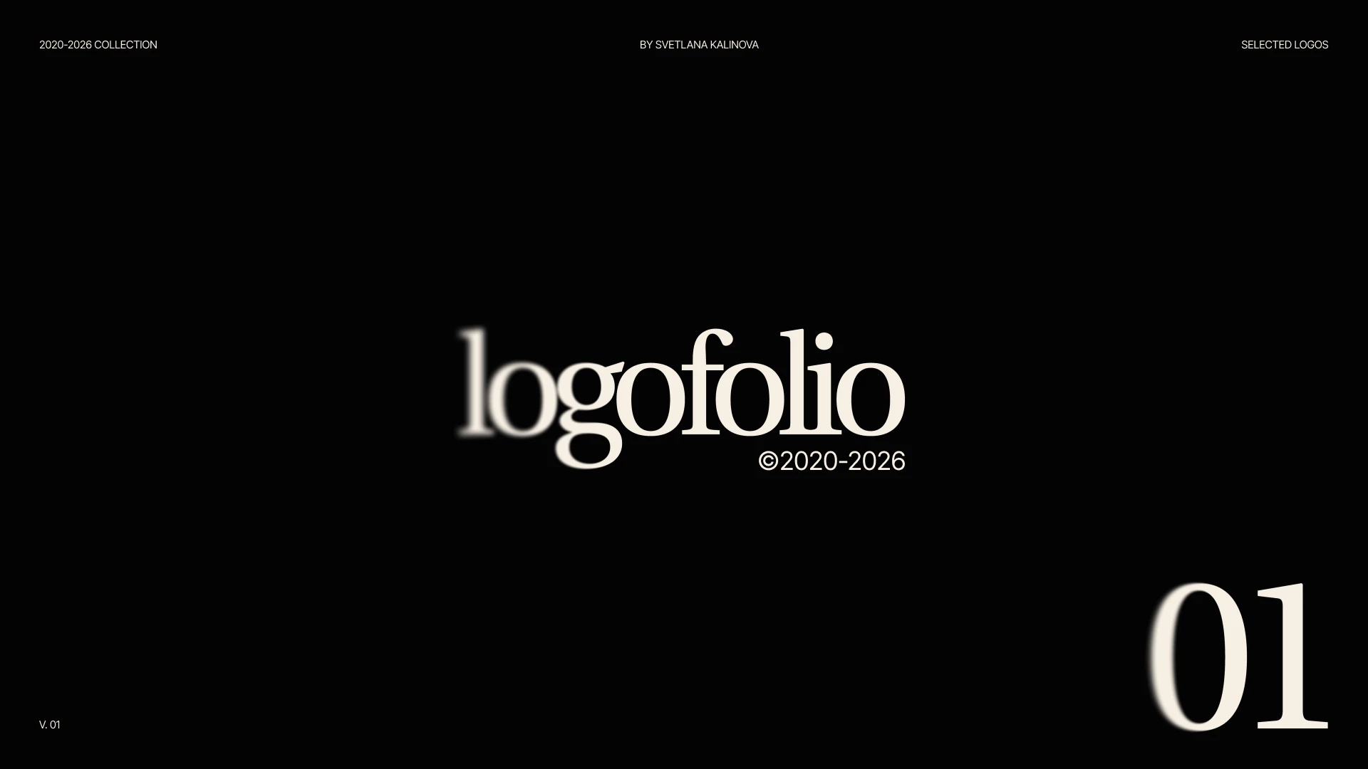 LOGOFOLIO V. 01 / 2020-2026 — Изображение №1 — Брендинг на Dprofile