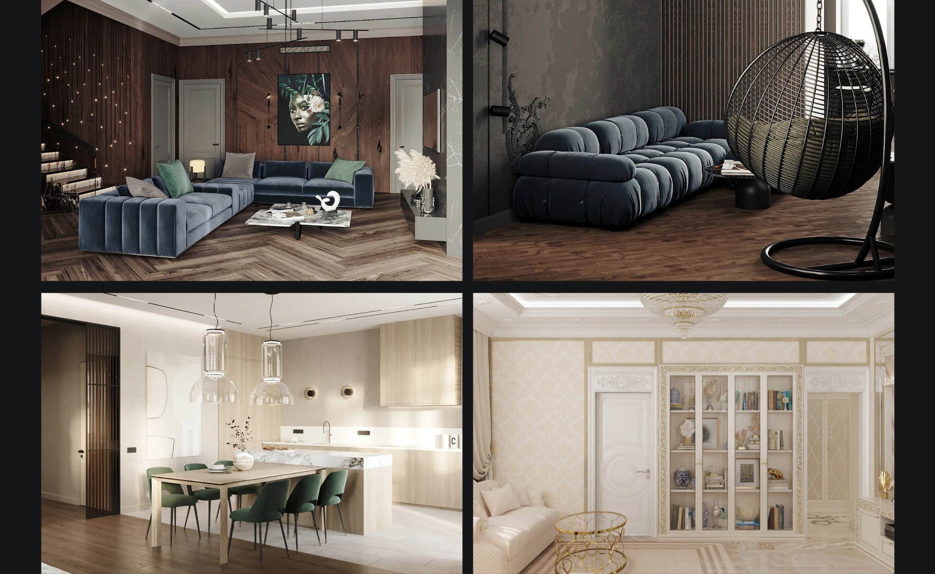 Сайт, студия дизайна интерьеров — Изображение №4 — Интерфейсы, Маркетинг на Dprofile