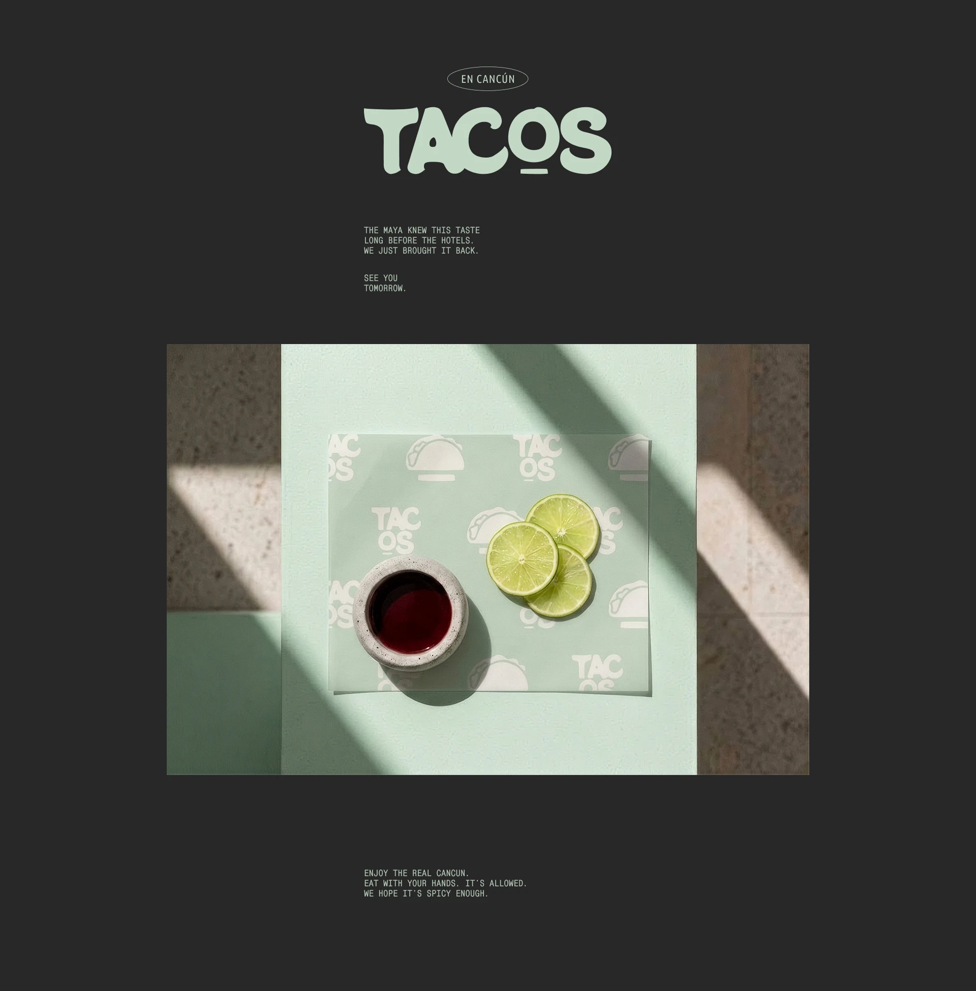 Tacos En Cancun — Изображение №8 — Брендинг на Dprofile