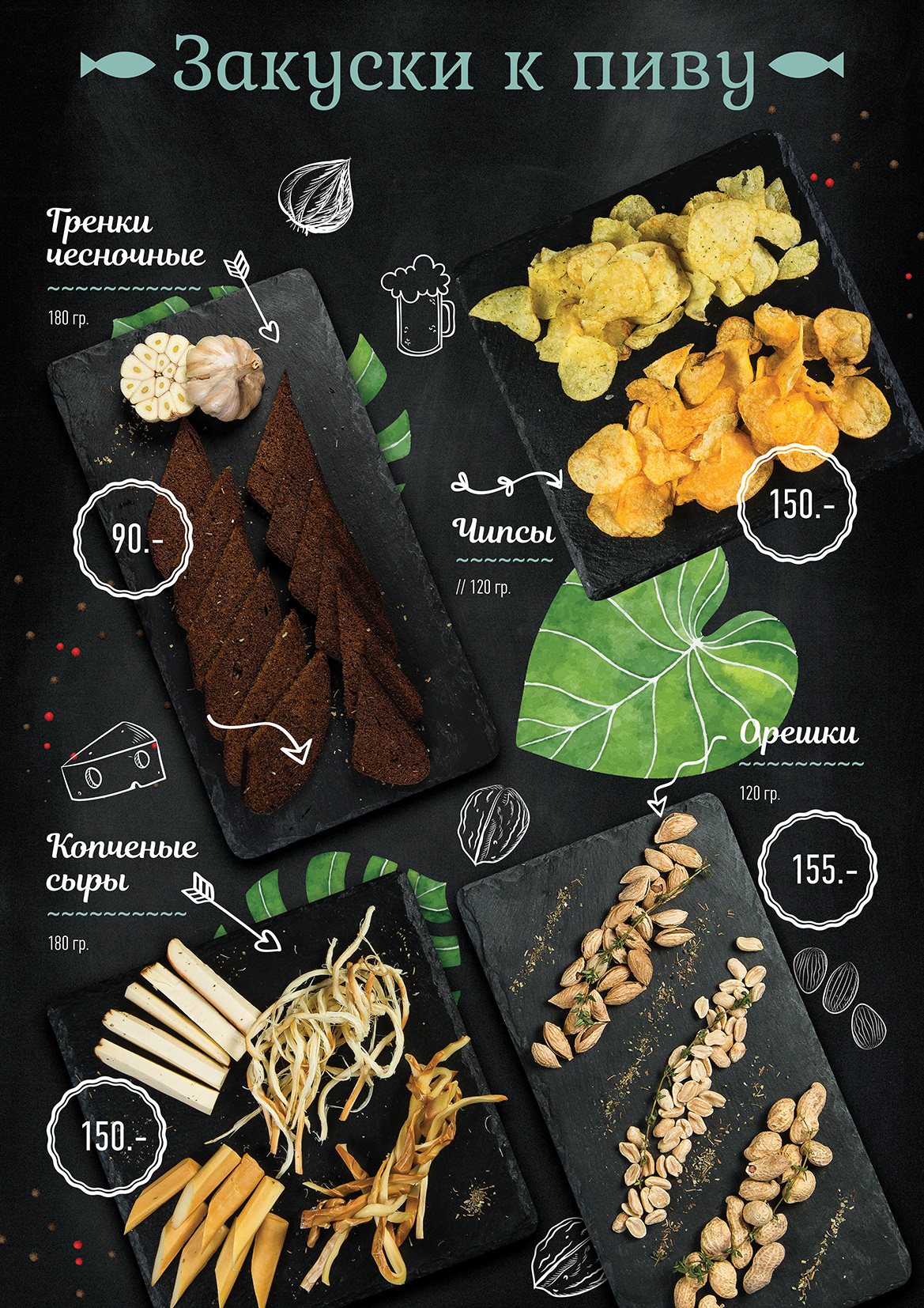 Дизайн меню для лаунж бара — Изображение №17 — Графика на Dprofile