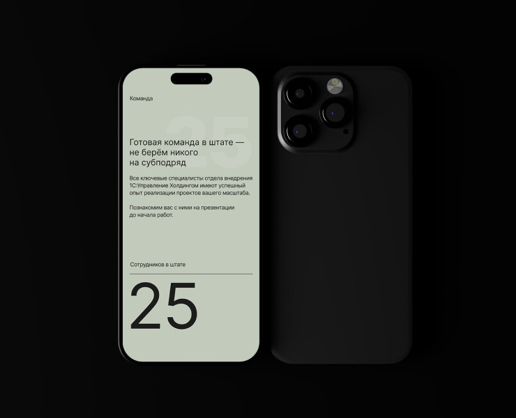 Сайт, внедрение 1С — Интерфейсы, Маркетинг на Dprofile