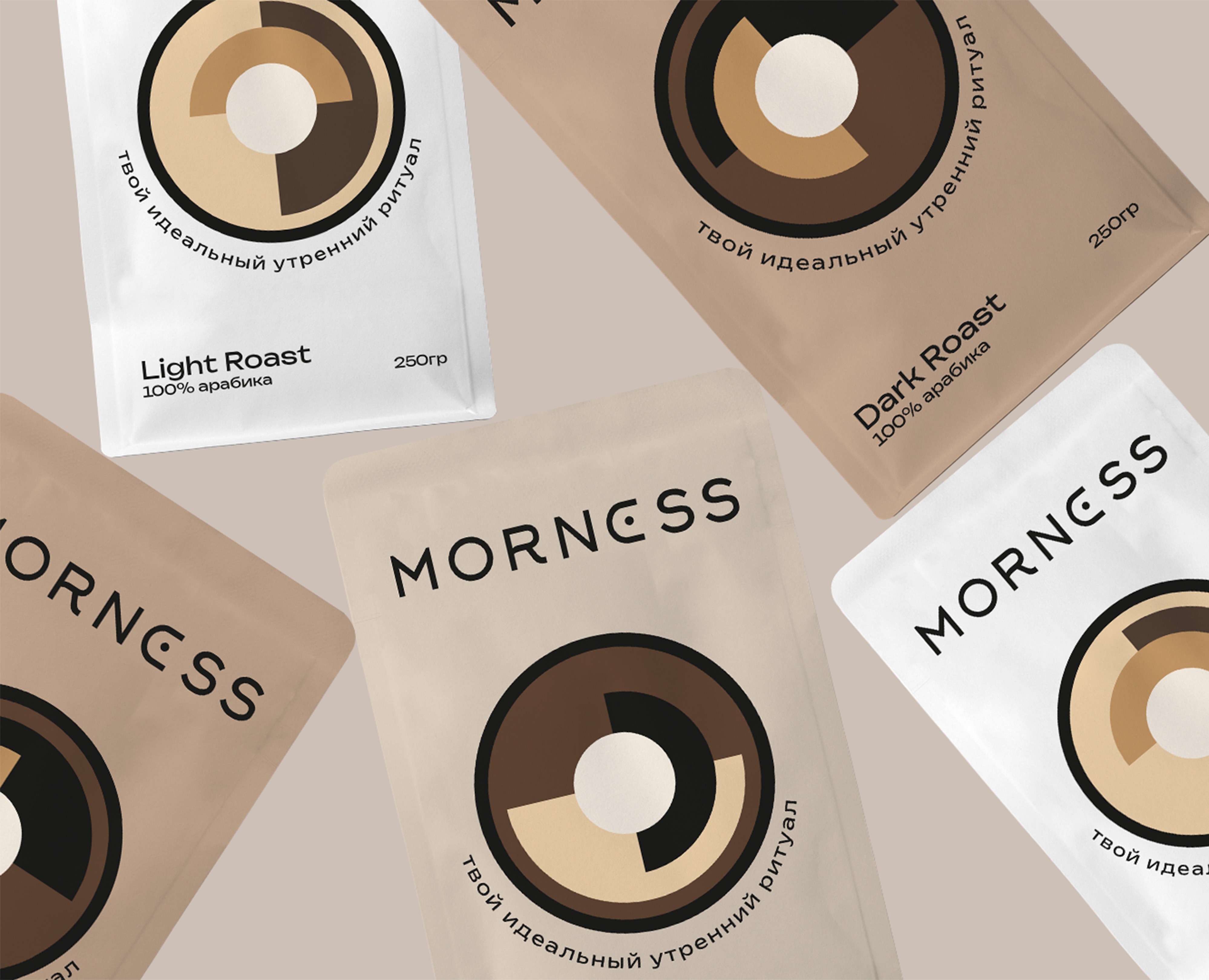 Логотип и упаковка для кофе на Dprofile