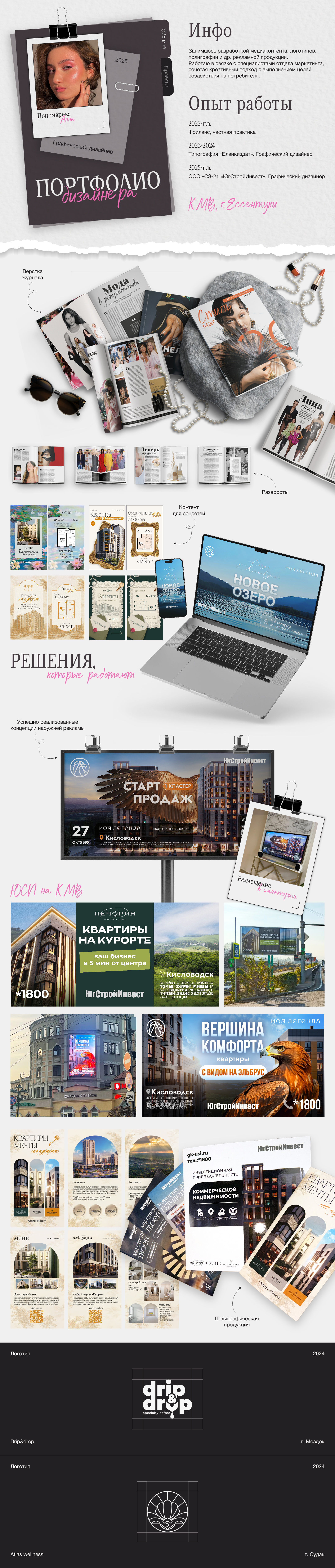 Портфолио 2024-2025 — Изображение №1 — Графика, Маркетинг на Dprofile