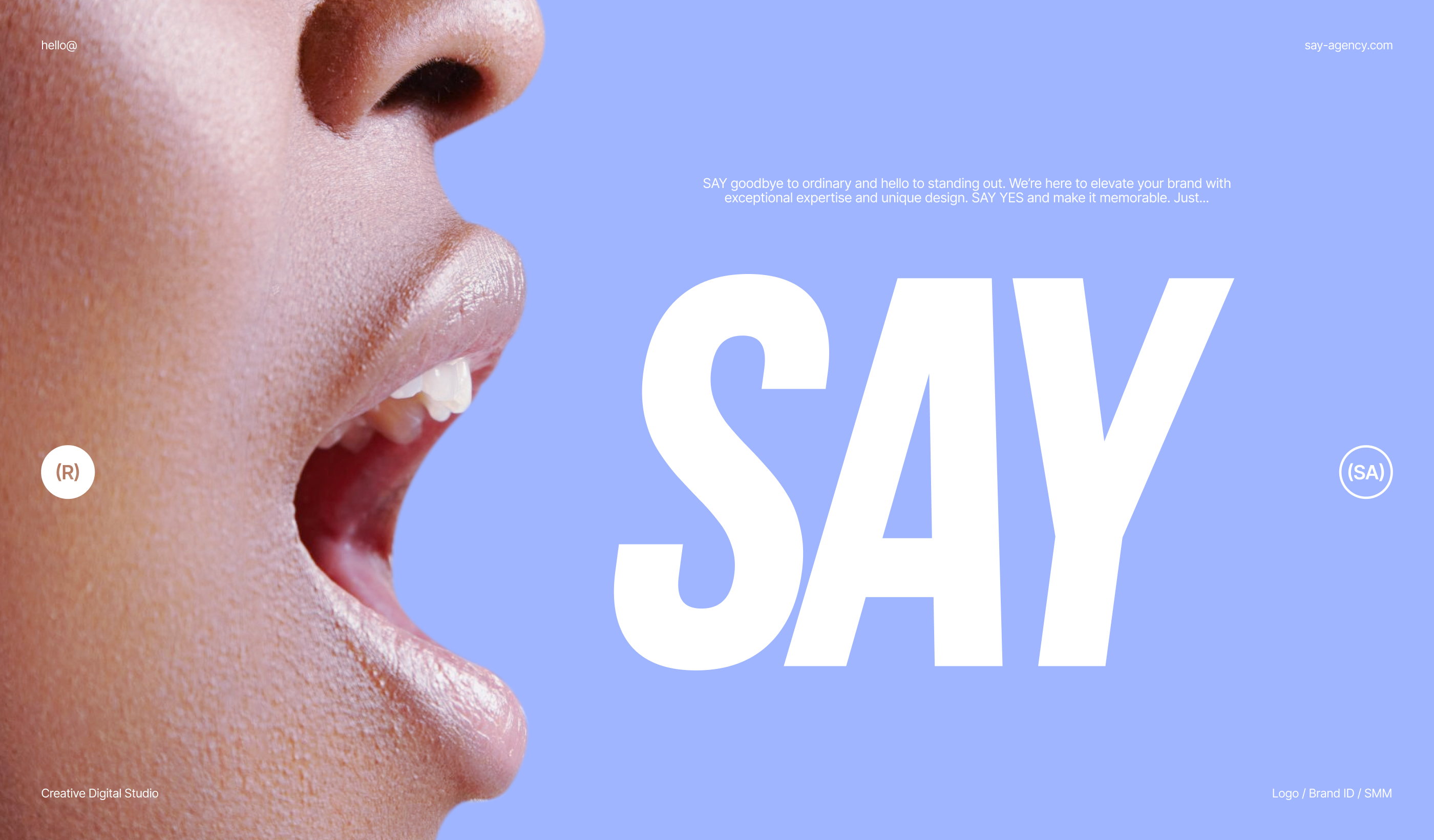 SAY — Изображение №1 — Брендинг на Dprofile