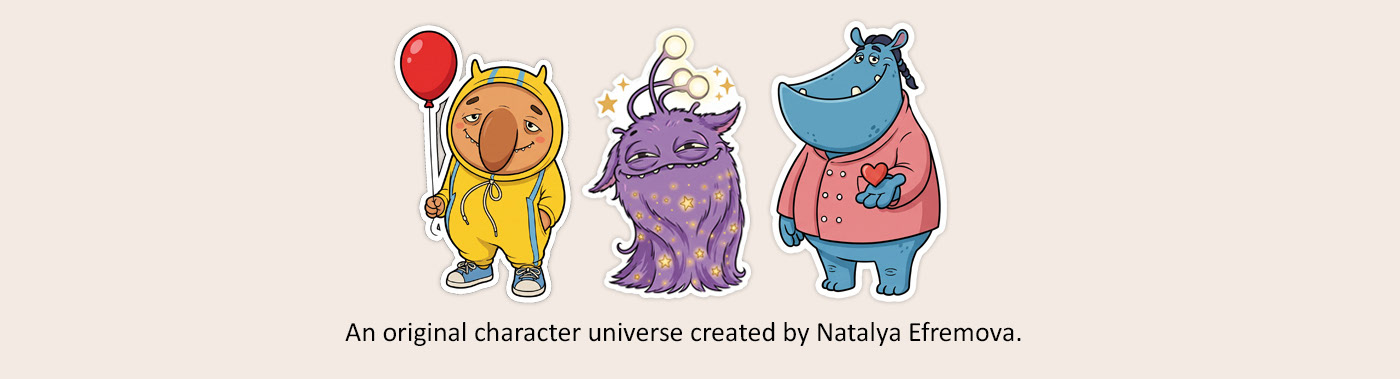 MOOOD MONSTERS. An Original Character Universe — Изображение №14 — Нейро на Dprofile