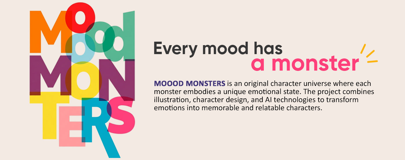 MOOOD MONSTERS. An Original Character Universe — Изображение №2 — Нейро на Dprofile
