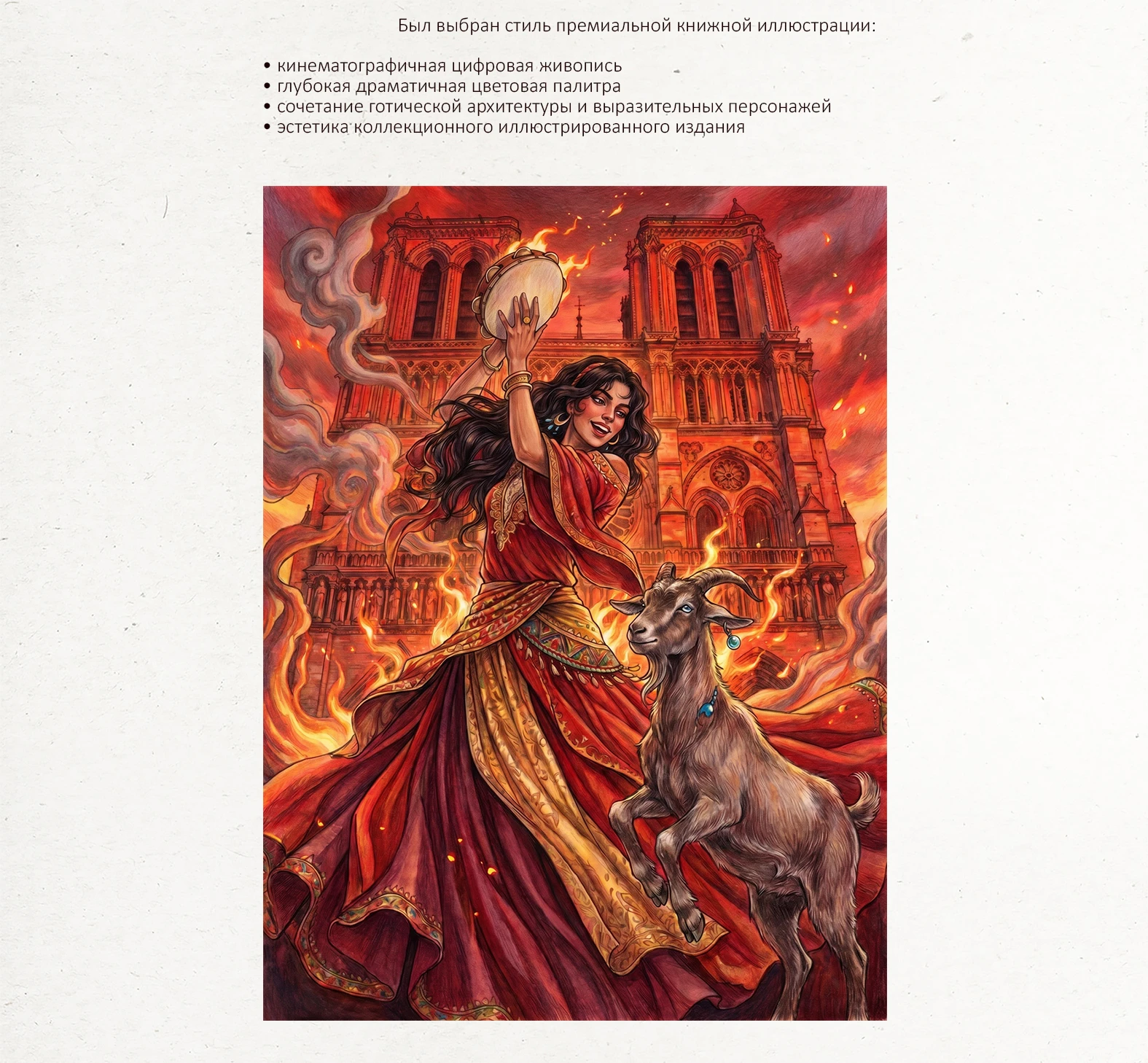 Notre-Dame de Paris | AI иллюстрации — Изображение №4 — Иллюстрация, Нейро на Dprofile