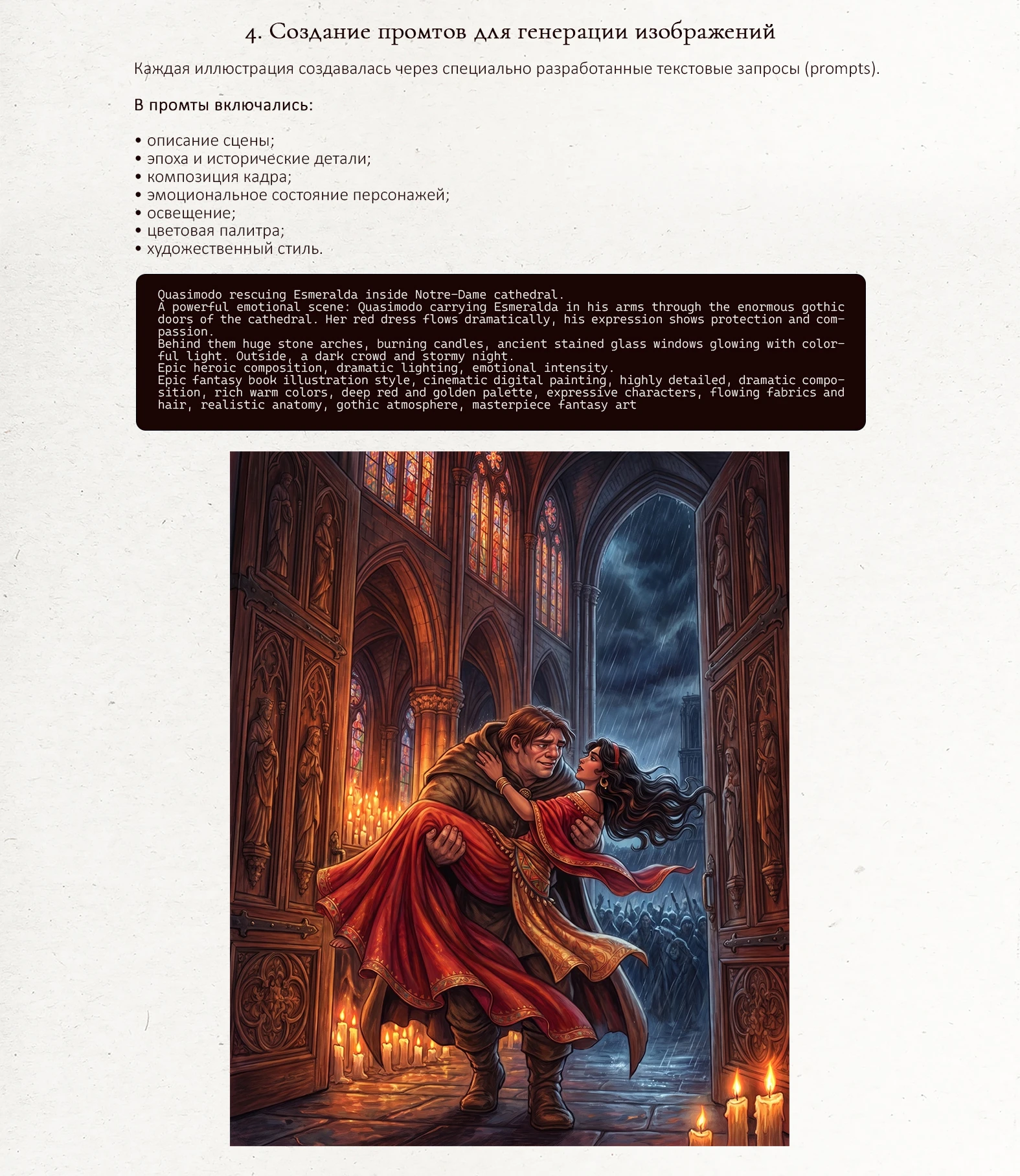 Notre-Dame de Paris | AI иллюстрации — Изображение №7 — Иллюстрация, Нейро на Dprofile