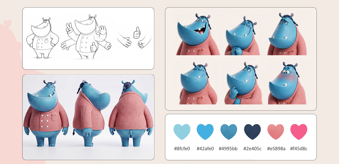 MOOOD MONSTERS. An Original Character Universe — Изображение №7 — Нейро на Dprofile