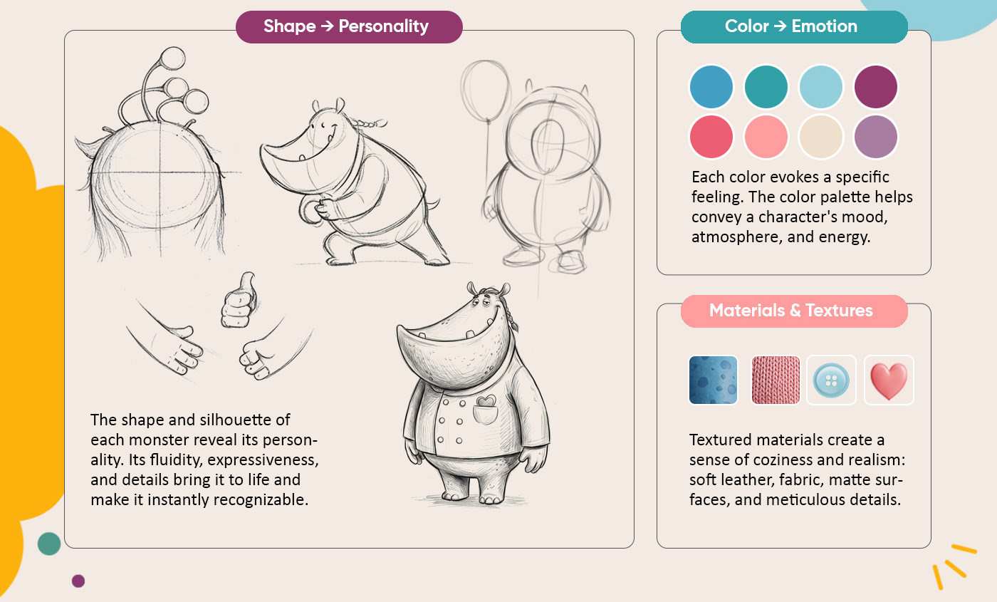 MOOOD MONSTERS. An Original Character Universe — Изображение №4 — Нейро на Dprofile