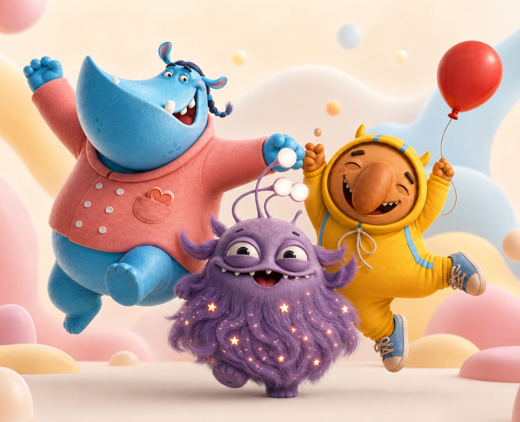 MOOOD MONSTERS. An Original Character Universe на Dprofile