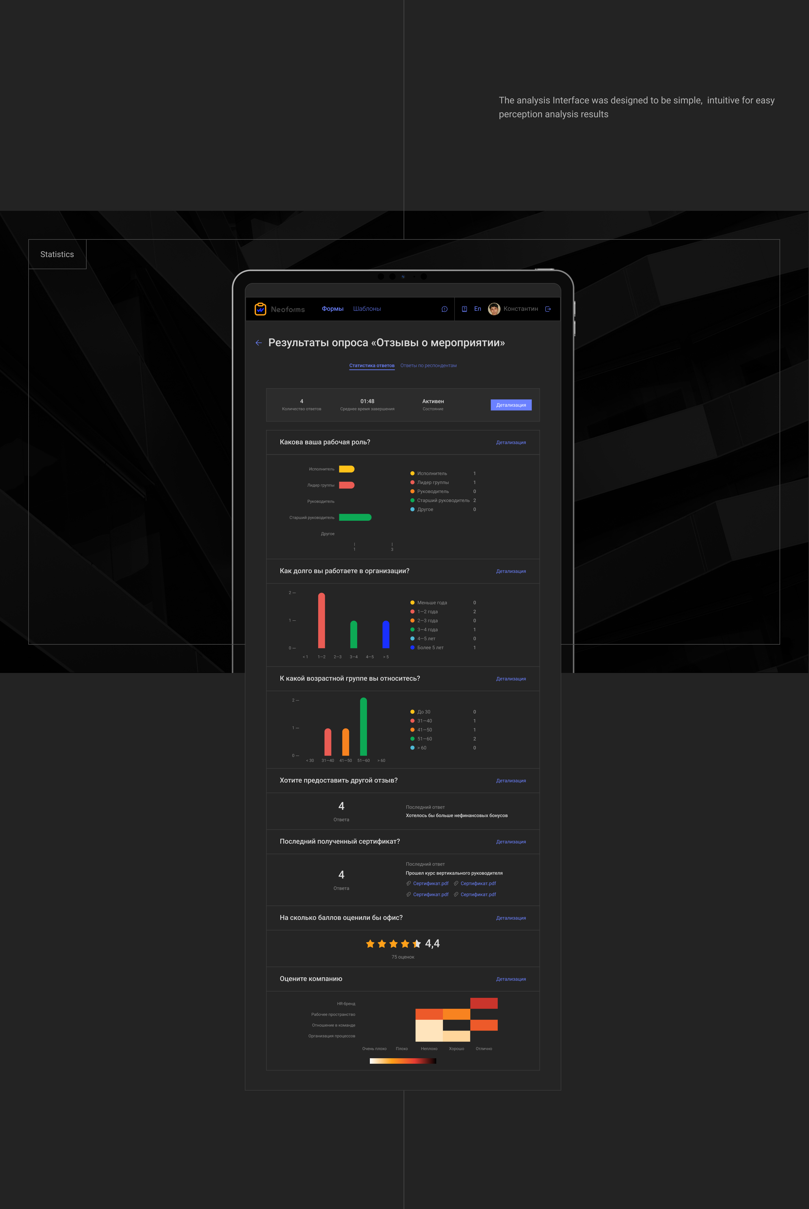 Neoforms—web-based application — Изображение №12 — Интерфейсы, Брендинг на Dprofile