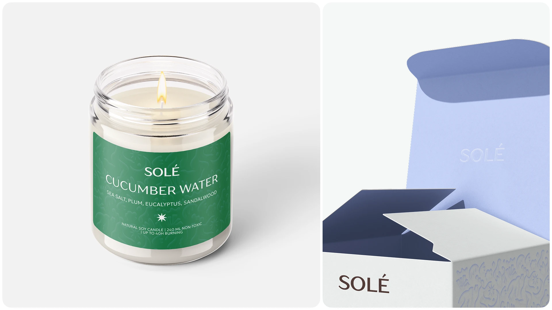 SOLÉ — Candle Brand Identity — Изображение №5 — Брендинг на Dprofile