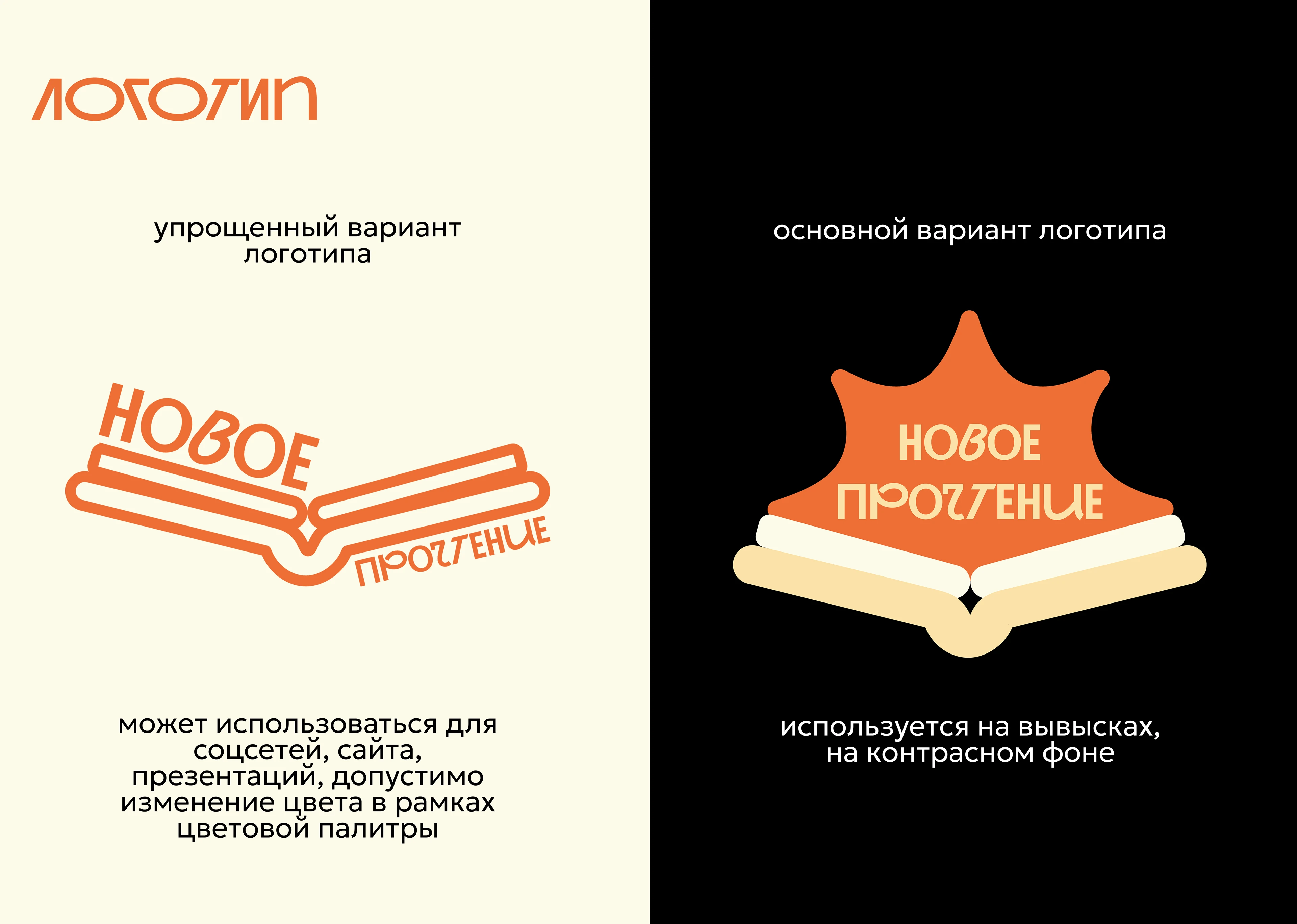 Фирменный стиль для библиотеки "Новое прочтение" — Изображение №4 — Брендинг на Dprofile