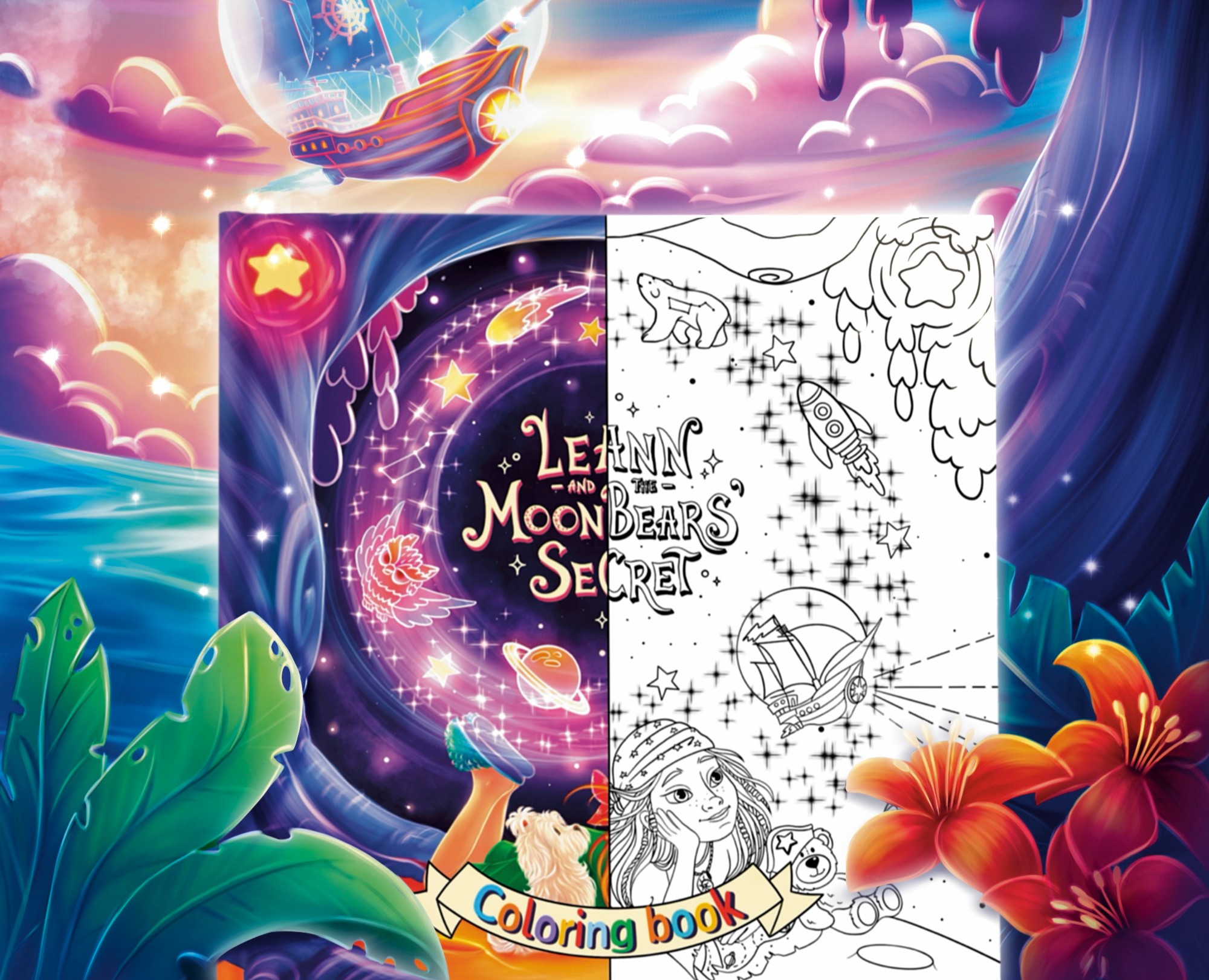 Раскраска для детей — Иллюстрация, Графика на Dprofile