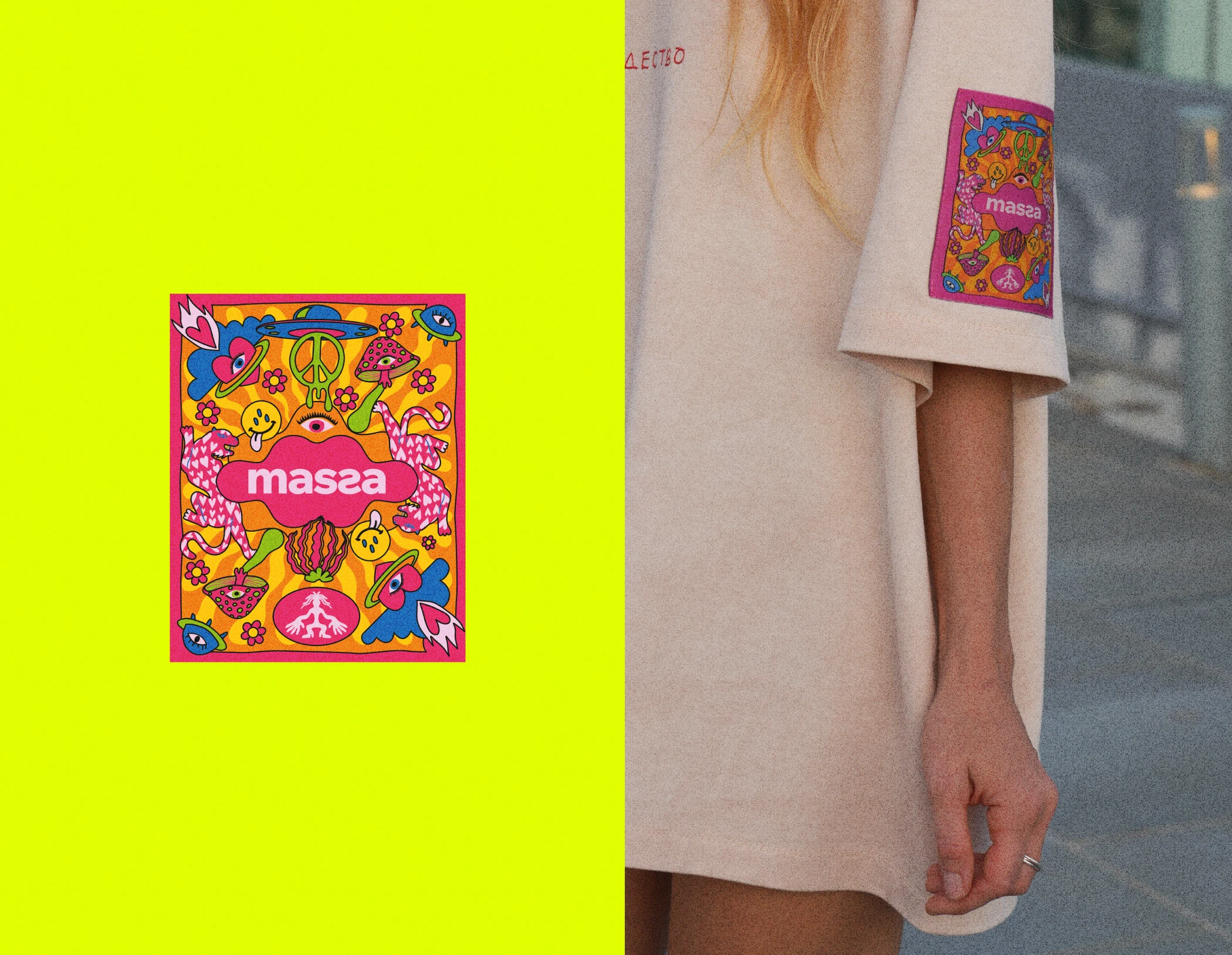 MASSA NEO HIPPY BRAND — Изображение №11 — Брендинг, Иллюстрация на Dprofile