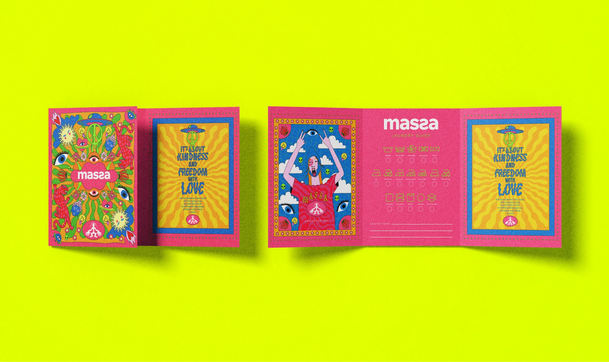 MASSA NEO HIPPY BRAND — Изображение №9 — Брендинг, Иллюстрация на Dprofile