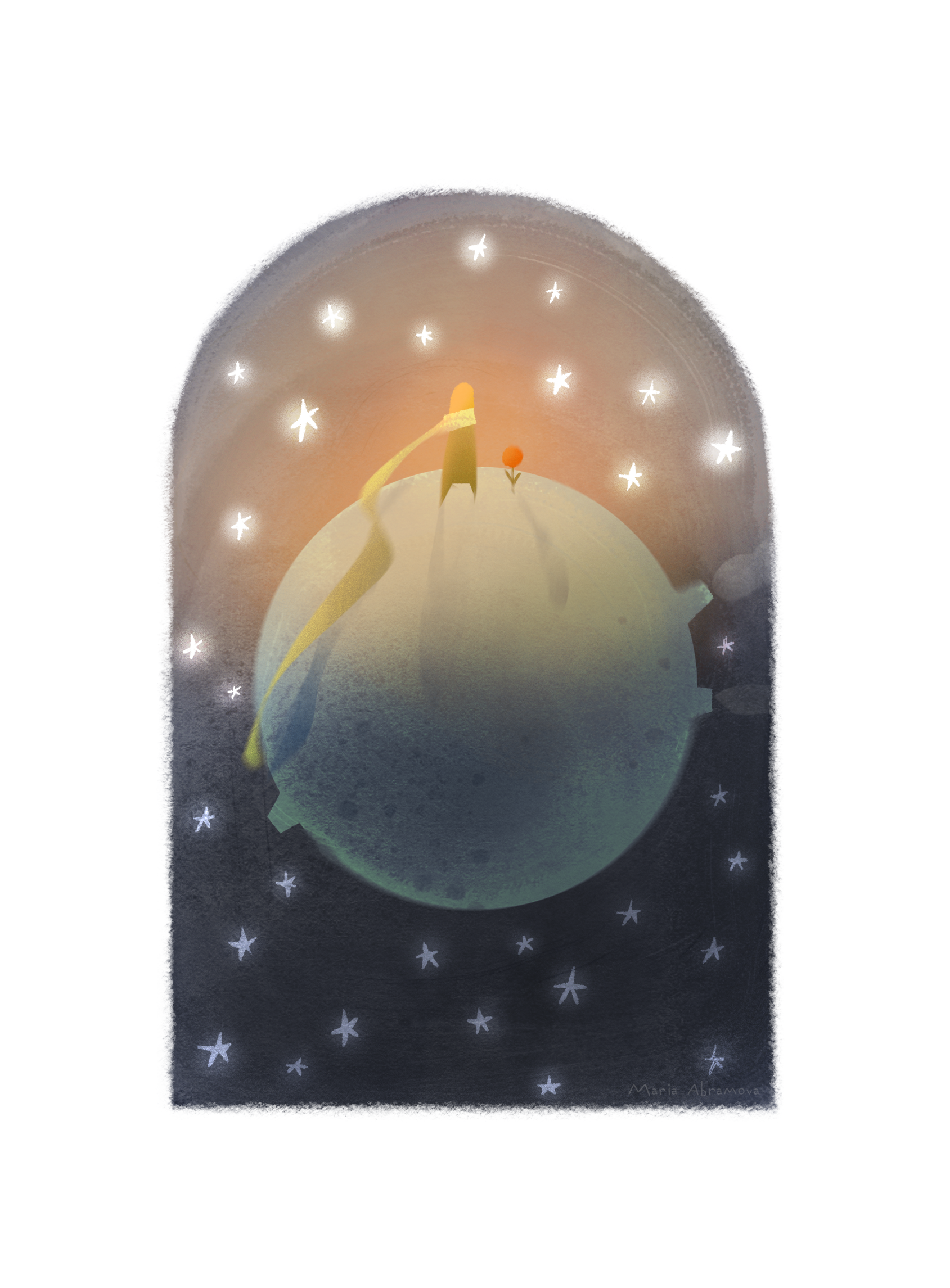 Маленький Принц — Изображение №3 — Иллюстрация на Dprofile