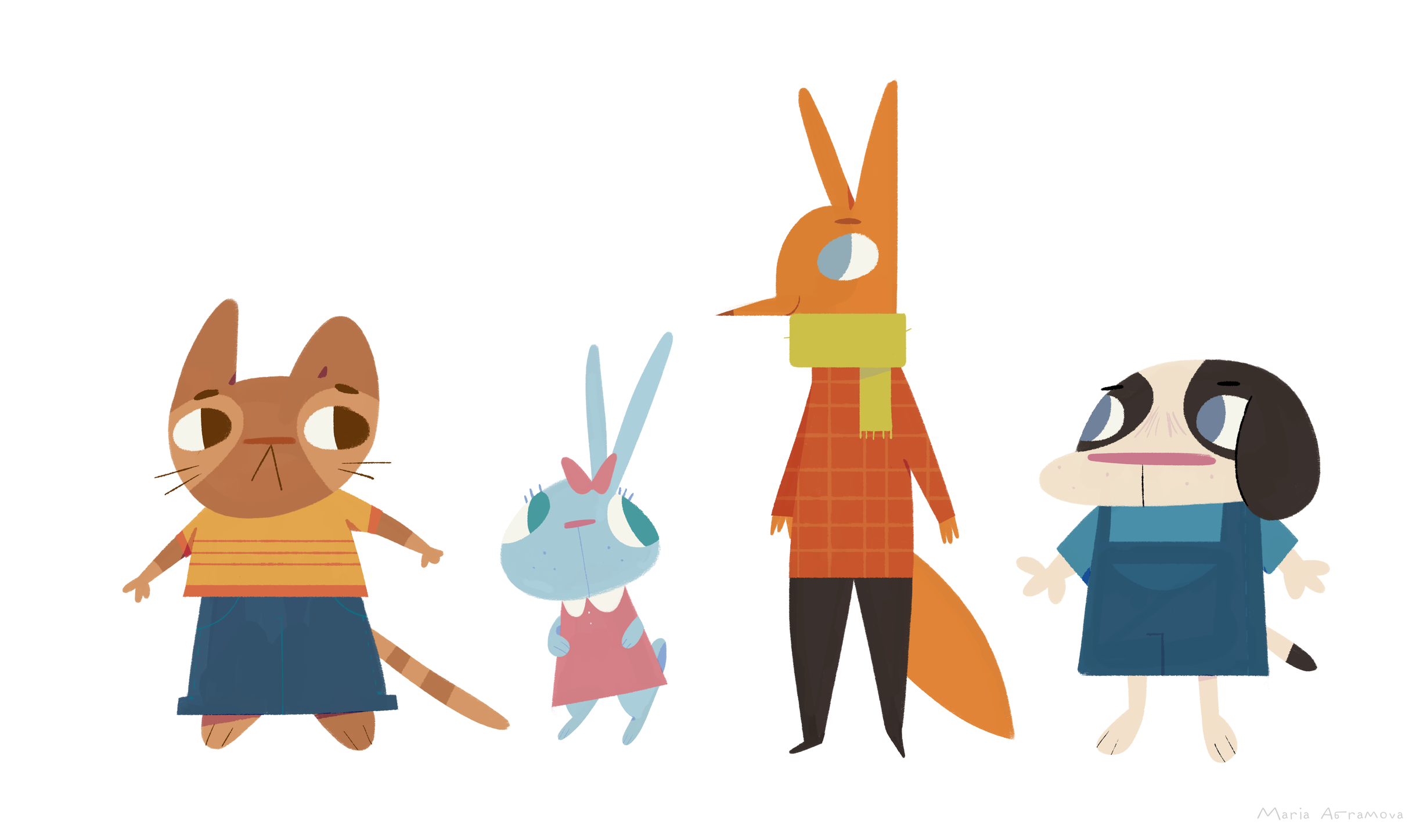 Книга о котёнке В​​​​​​​аське | Детские иллюстрации — Изображение №3 — Иллюстрация на Dprofile