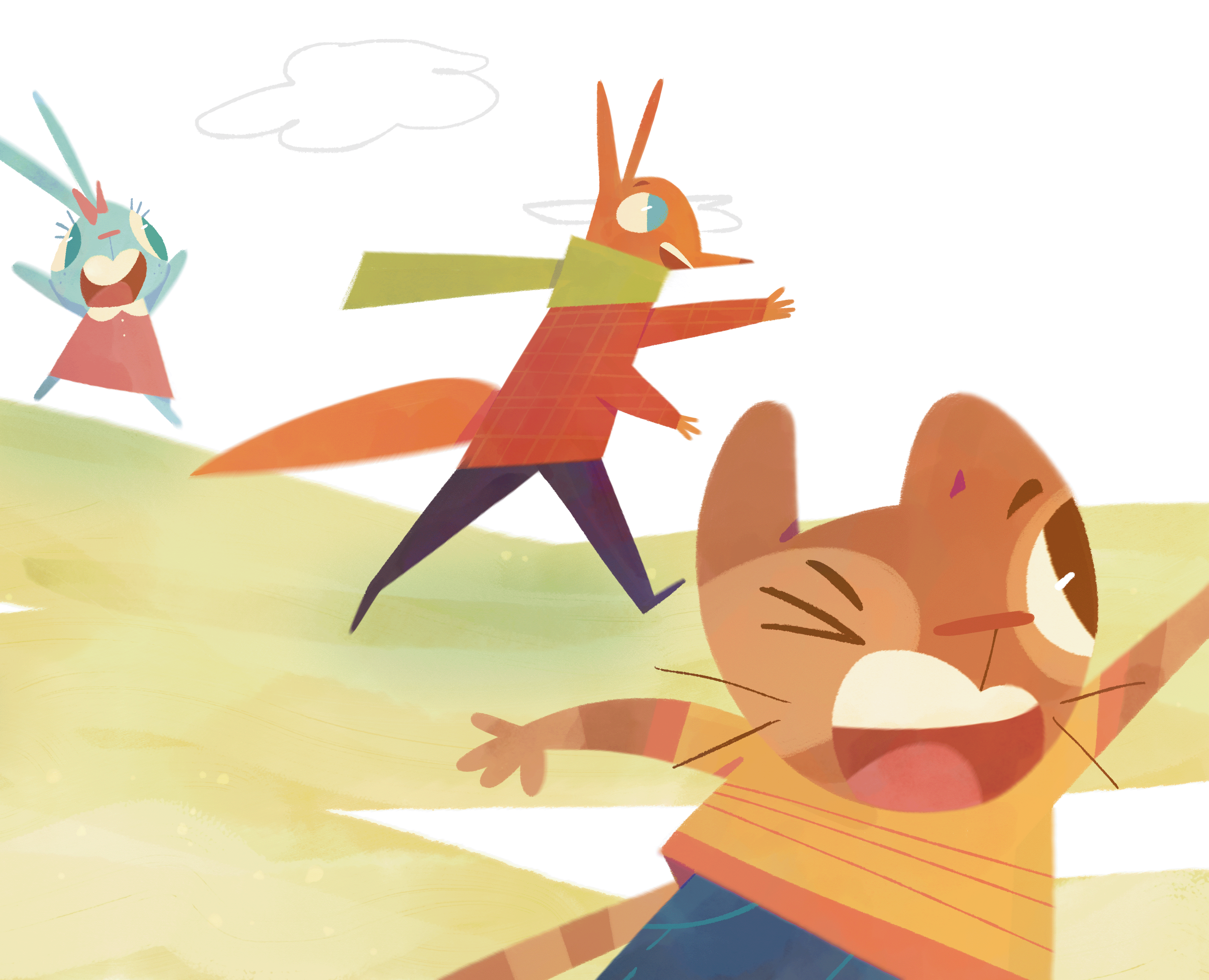 Книга о котёнке В​​​​​​​аське | Детские иллюстрации — Иллюстрация на Dprofile