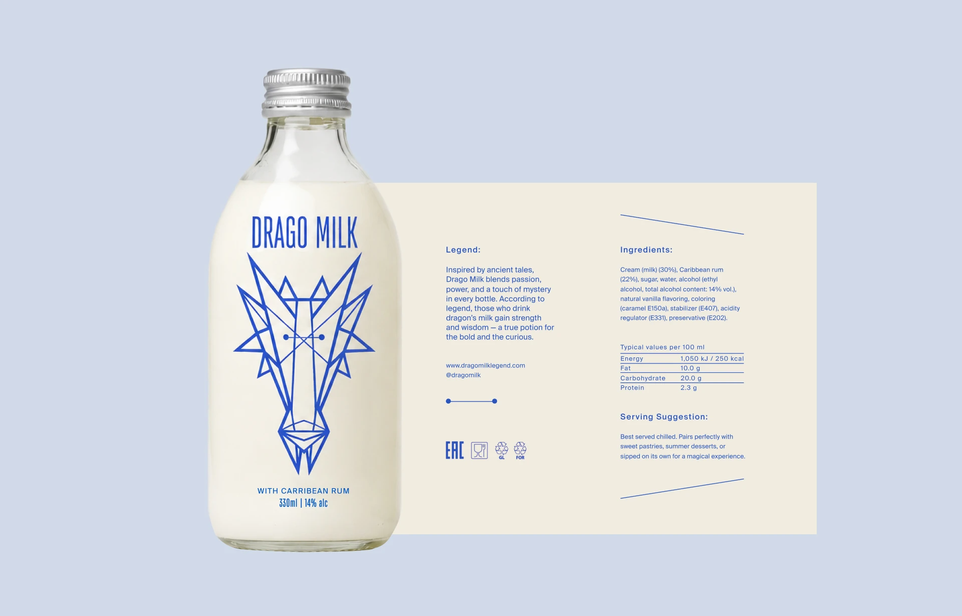 Drago Milk — Изображение №2 — Брендинг на Dprofile