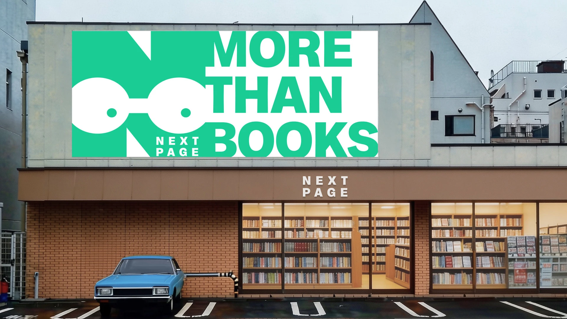 NEXT PAGE. Айдентика книжного магазина — Изображение №5 — Брендинг на Dprofile