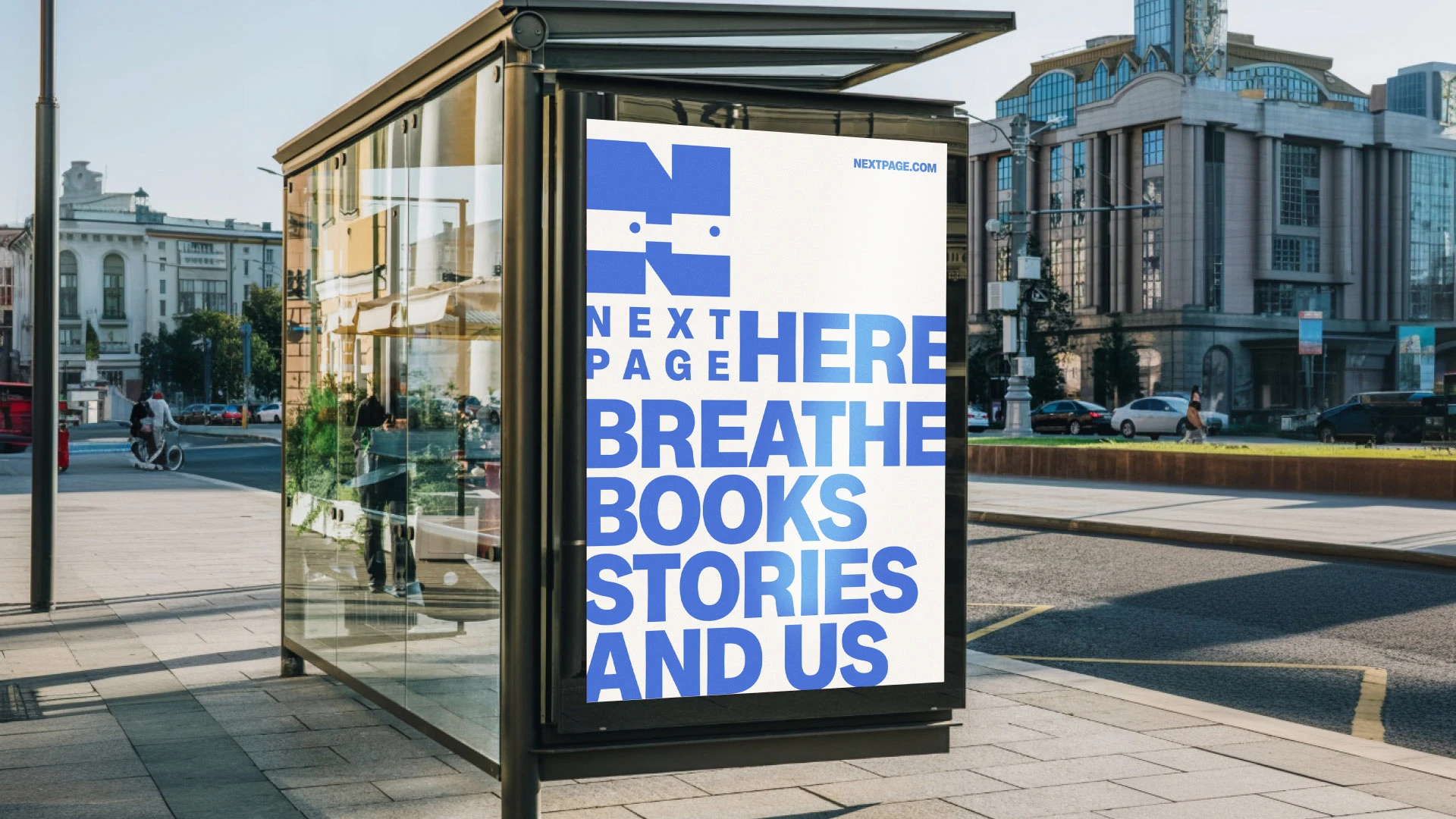 NEXT PAGE. Айдентика книжного магазина — Изображение №3 — Брендинг на Dprofile