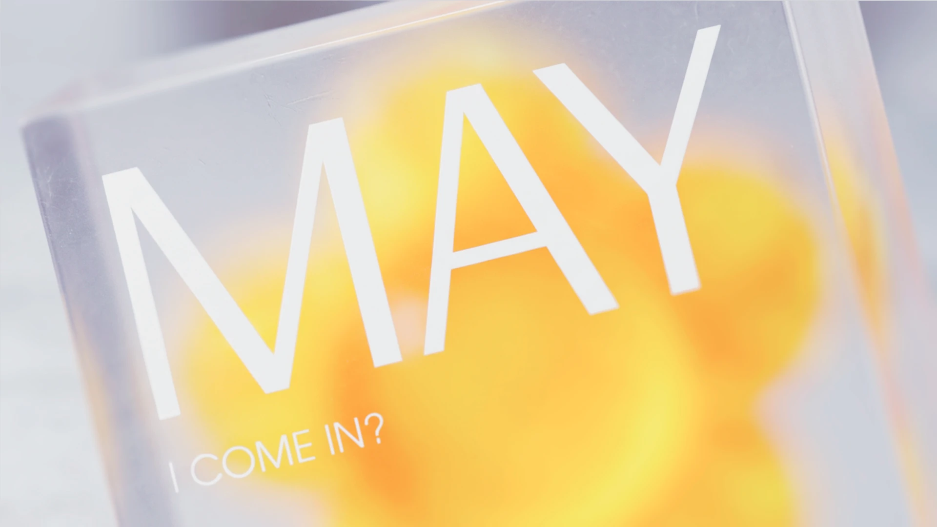 MAY I COME IN? — Изображение №5 — Брендинг, Промдизайн на Dprofile
