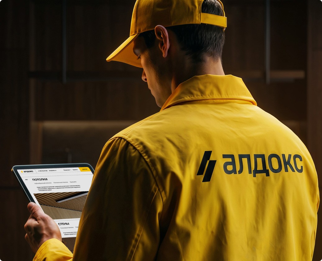 Алдокс | фирстиль и сайт для производителя на Dprofile