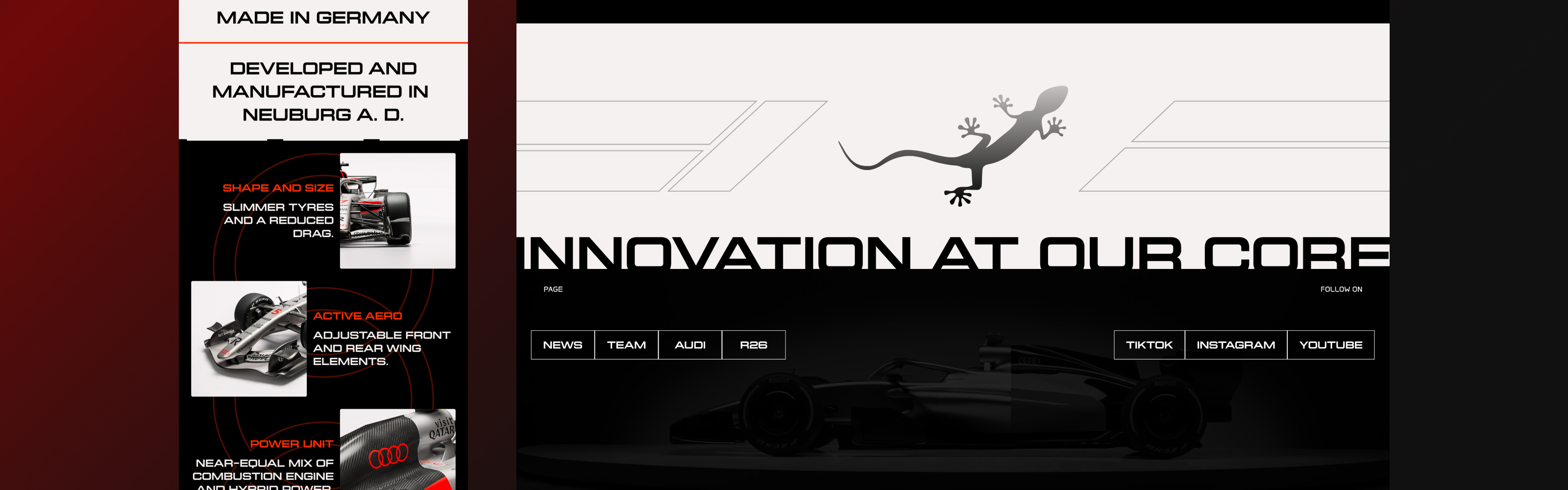 AUDI F1 | COMPANY WEBSITE — Изображение №77 — Интерфейсы на Dprofile