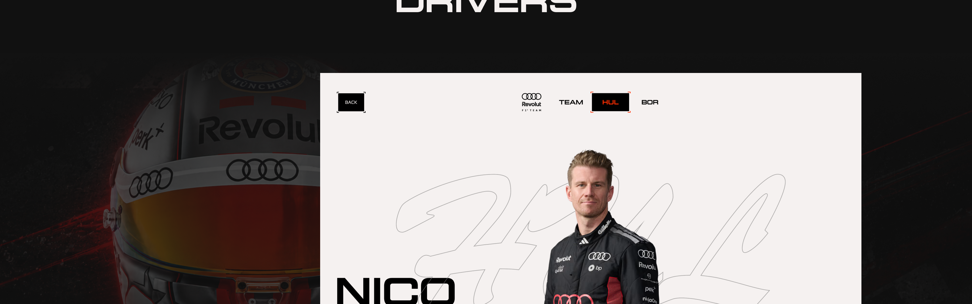 AUDI F1 | COMPANY WEBSITE — Изображение №46 — Интерфейсы на Dprofile