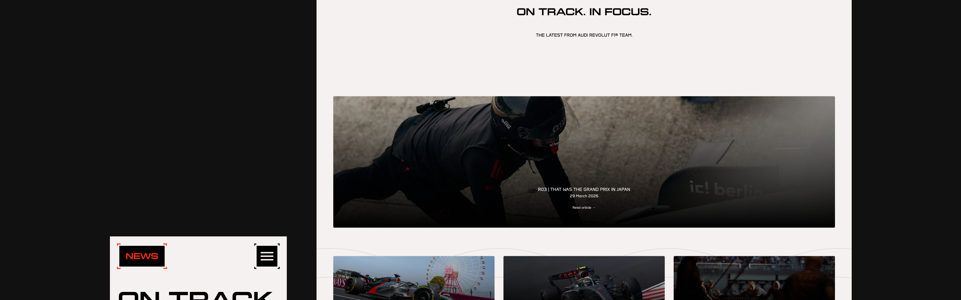 AUDI F1 | COMPANY WEBSITE — Изображение №24 — Интерфейсы на Dprofile