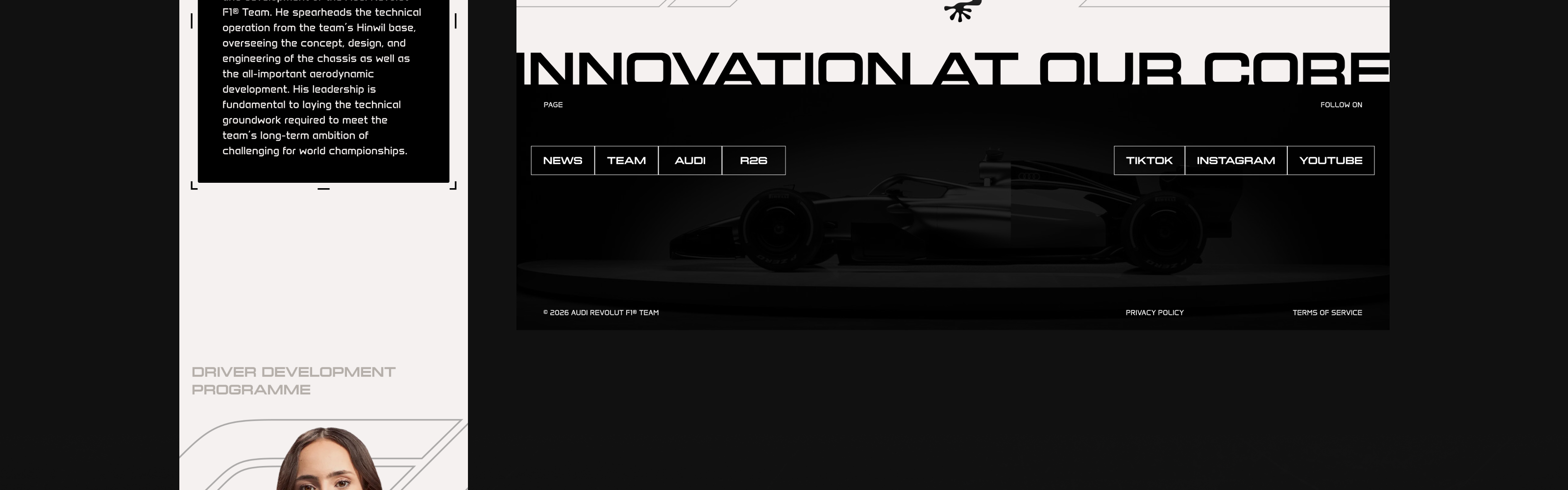 AUDI F1 | COMPANY WEBSITE — Изображение №41 — Интерфейсы на Dprofile
