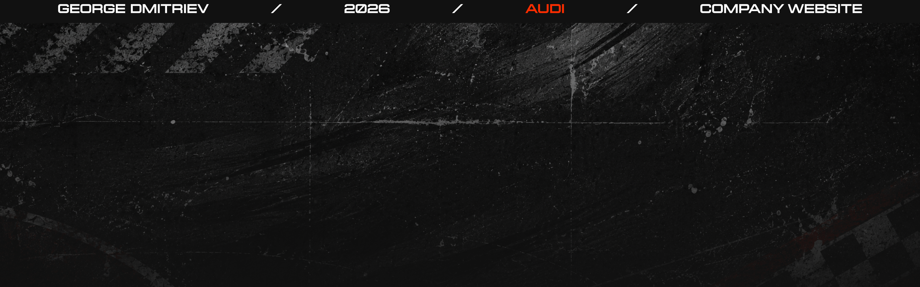AUDI F1 | COMPANY WEBSITE — Изображение №2 — Интерфейсы на Dprofile