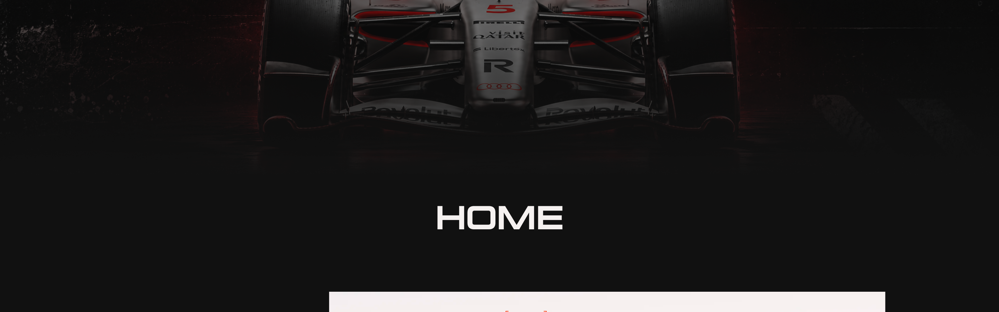AUDI F1 | COMPANY WEBSITE — Изображение №8 — Интерфейсы на Dprofile
