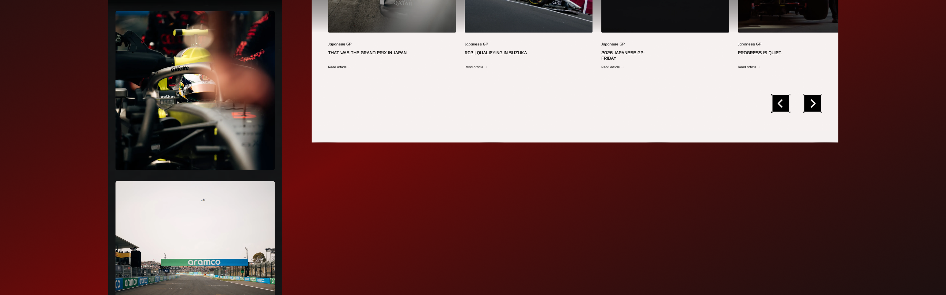 AUDI F1 | COMPANY WEBSITE — Изображение №13 — Интерфейсы на Dprofile