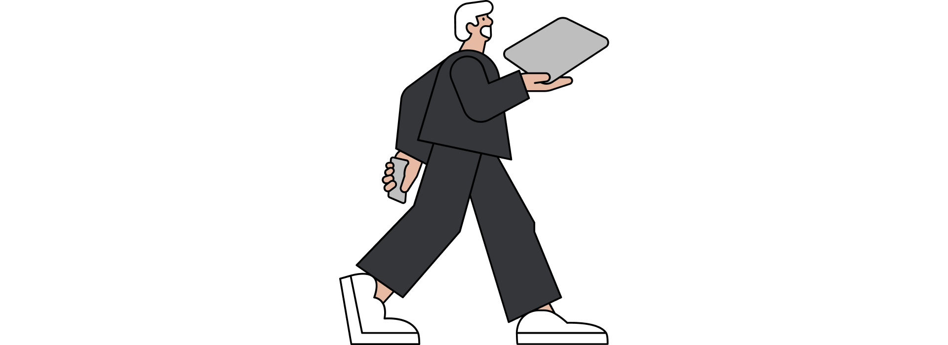 Иллюстрации для Кенгуру и ресторана Fresco — Изображение №6 — Иллюстрация, Маркетинг на Dprofile