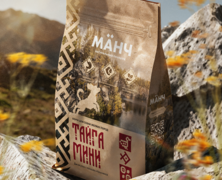 MАНЧ: Упаковка корма для животных — Брендинг на Dprofile