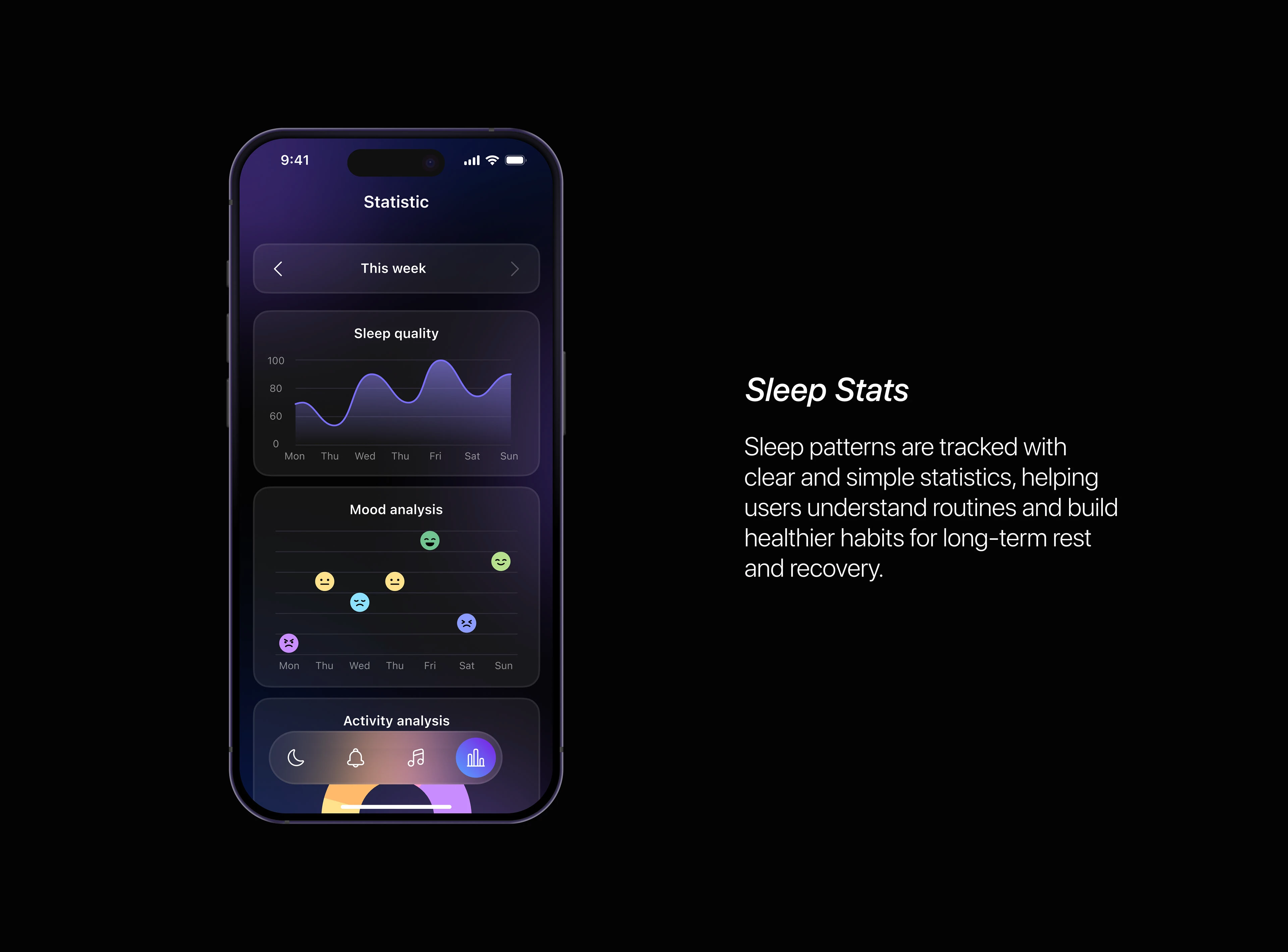 Dreemo – Smart Sleep App UI/UX — Изображение №8 — Интерфейсы на Dprofile