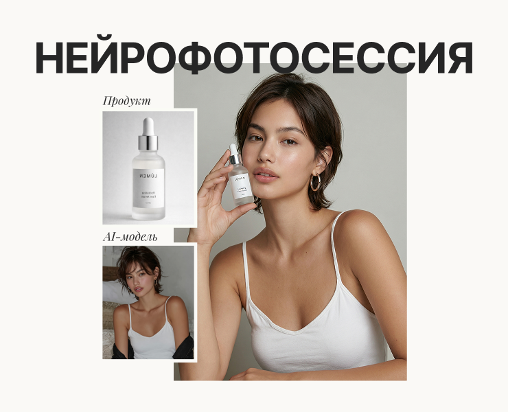 Нейрофотоссесия и генерация визуального контента на Dprofile