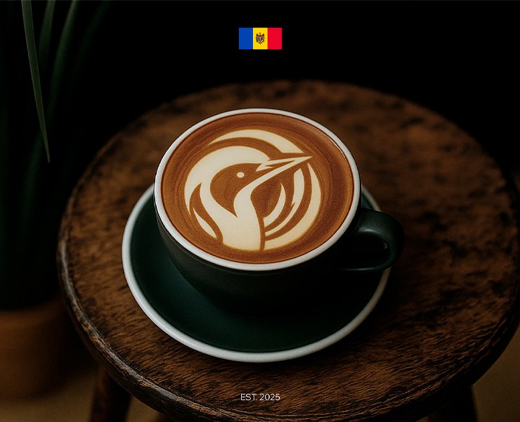 Фирменный стиль для кофейни в Молдове "TURNA" на Dprofile