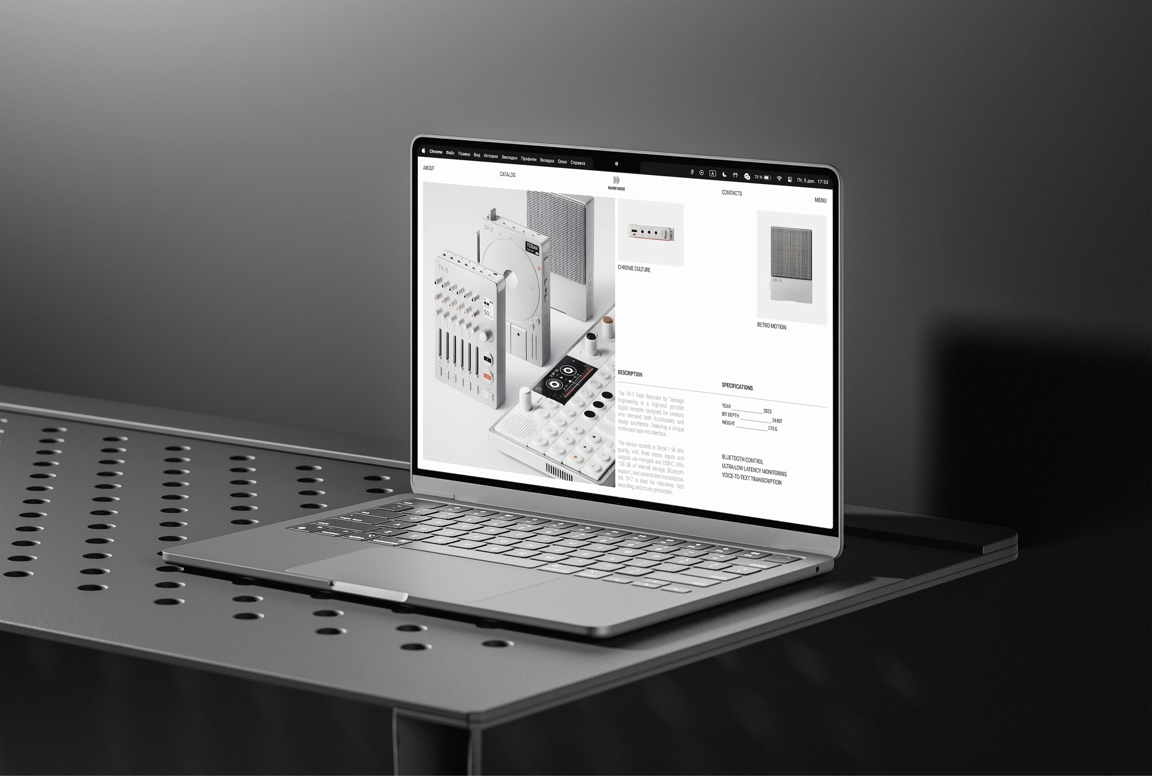 Online store Warm Noise | UX/UI | Website — Изображение №2 — Интерфейсы, Анимация на Dprofile