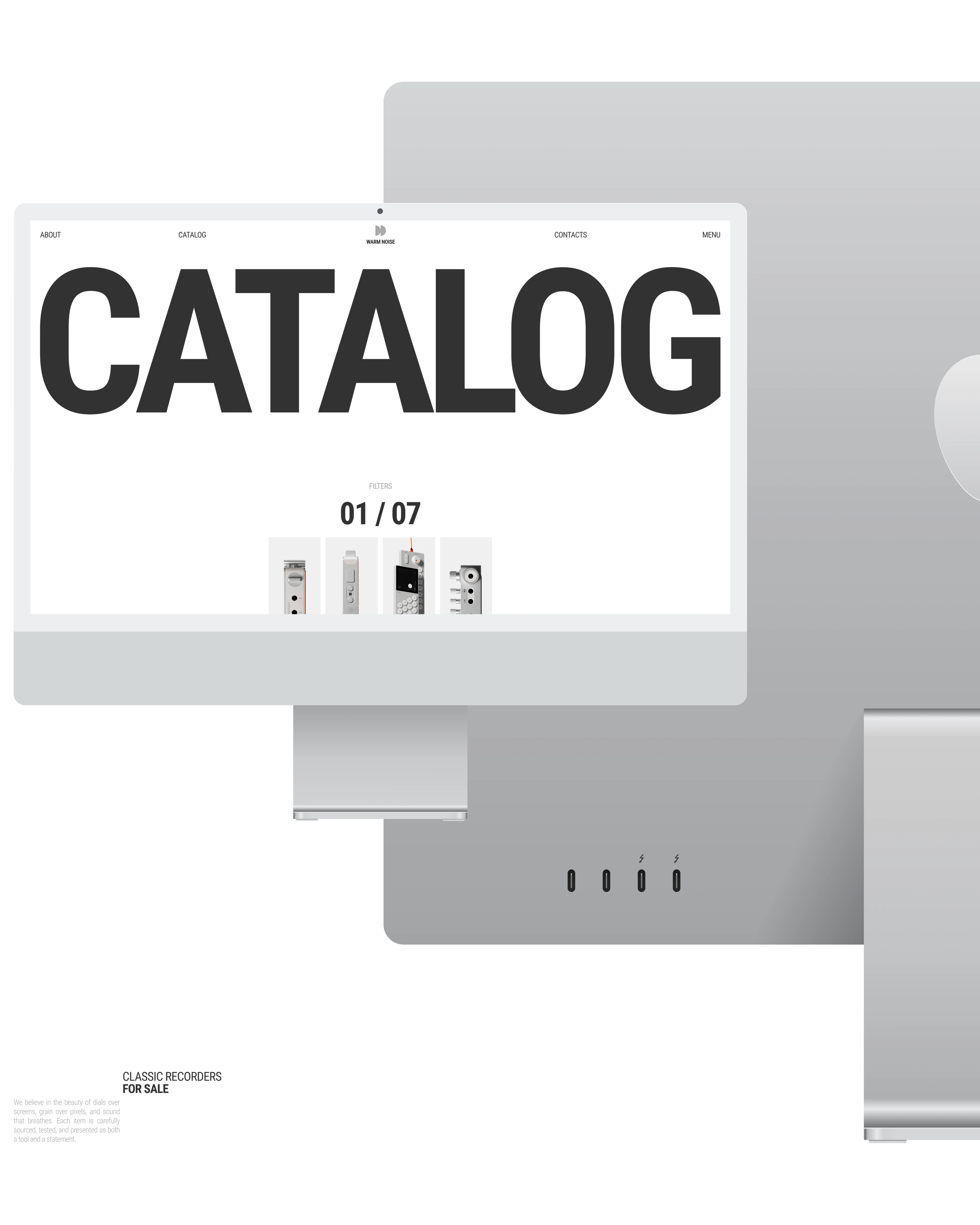 Online store Warm Noise | UX/UI | Website — Изображение №7 — Интерфейсы, Анимация на Dprofile